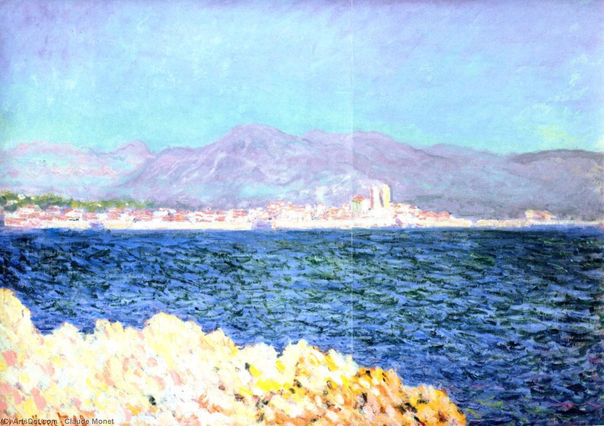 Claude Monet - Il Golfo di Antibes