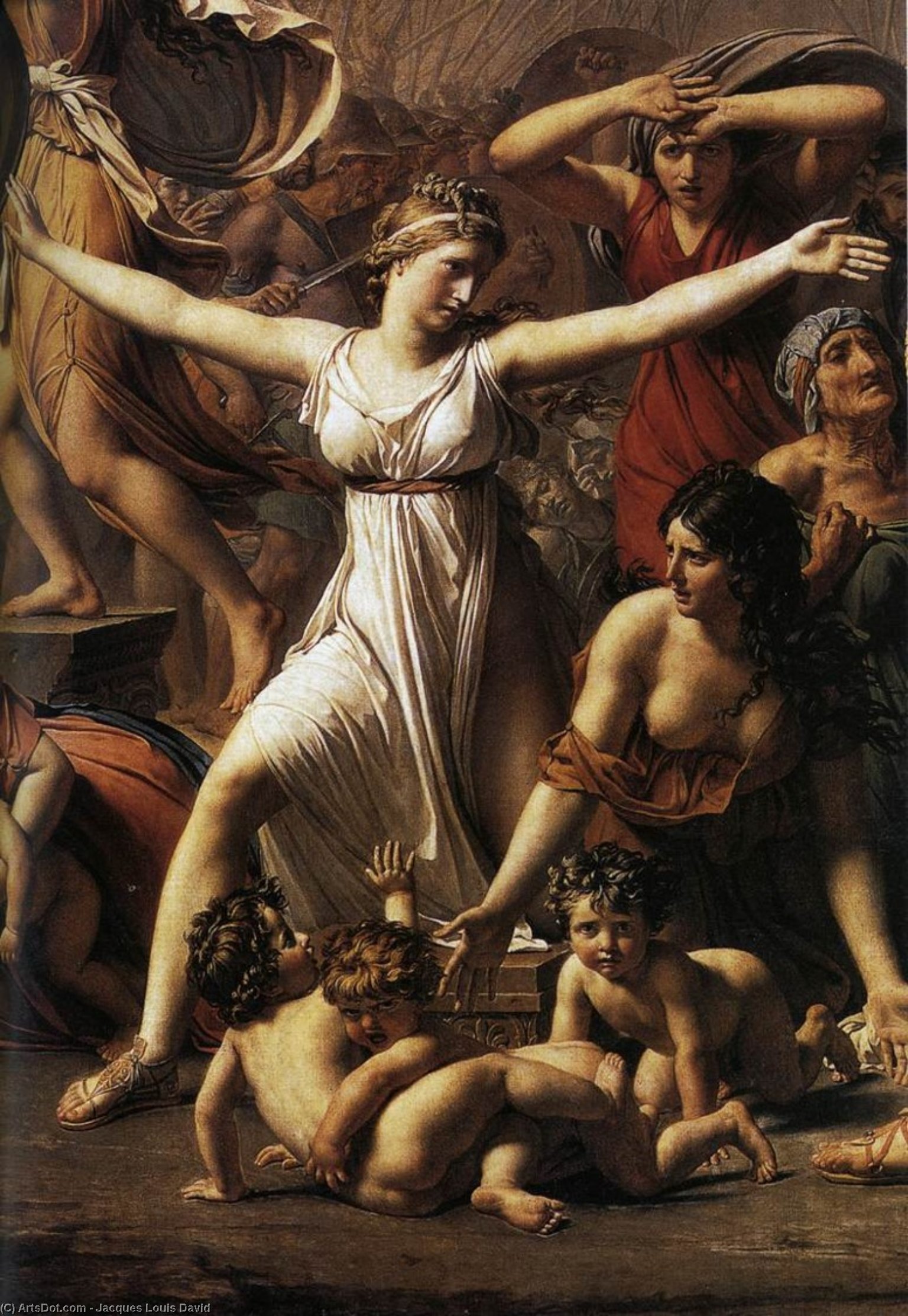 Les Sabines — Jacques-louis David