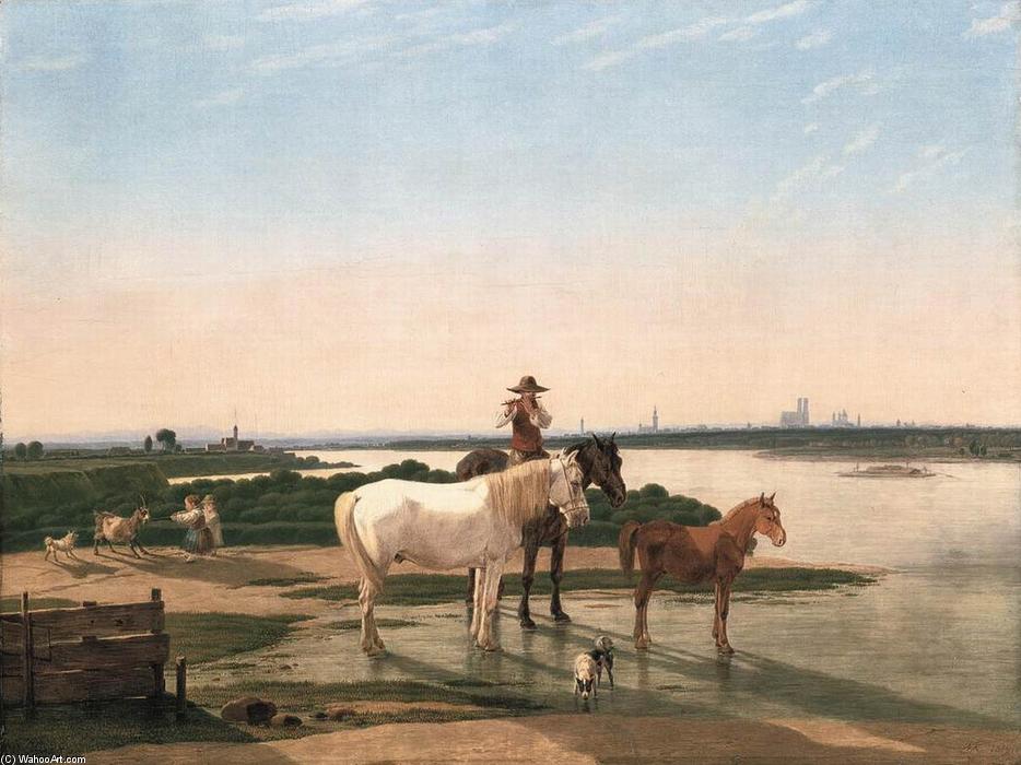 Isar Landskab Nær München — Wilhelm Von Kobell