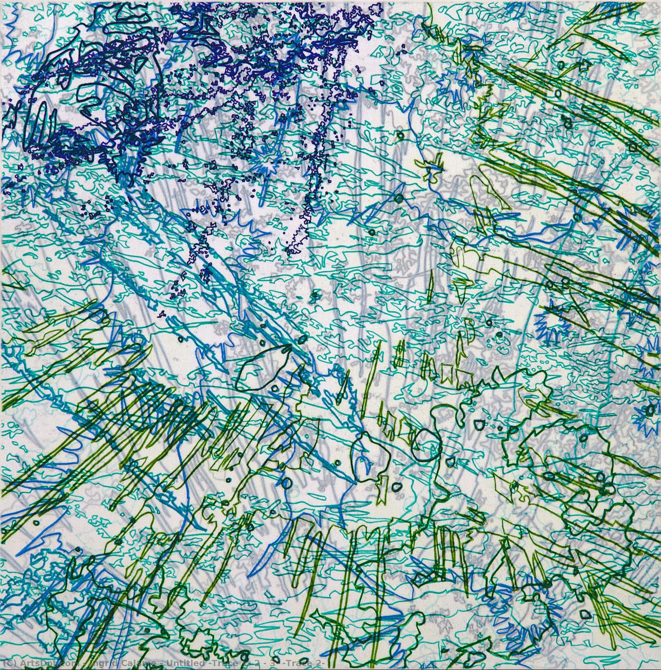 Ingrid Calame - Untitled (Trace 1, 2 & 3) (Trace 2)