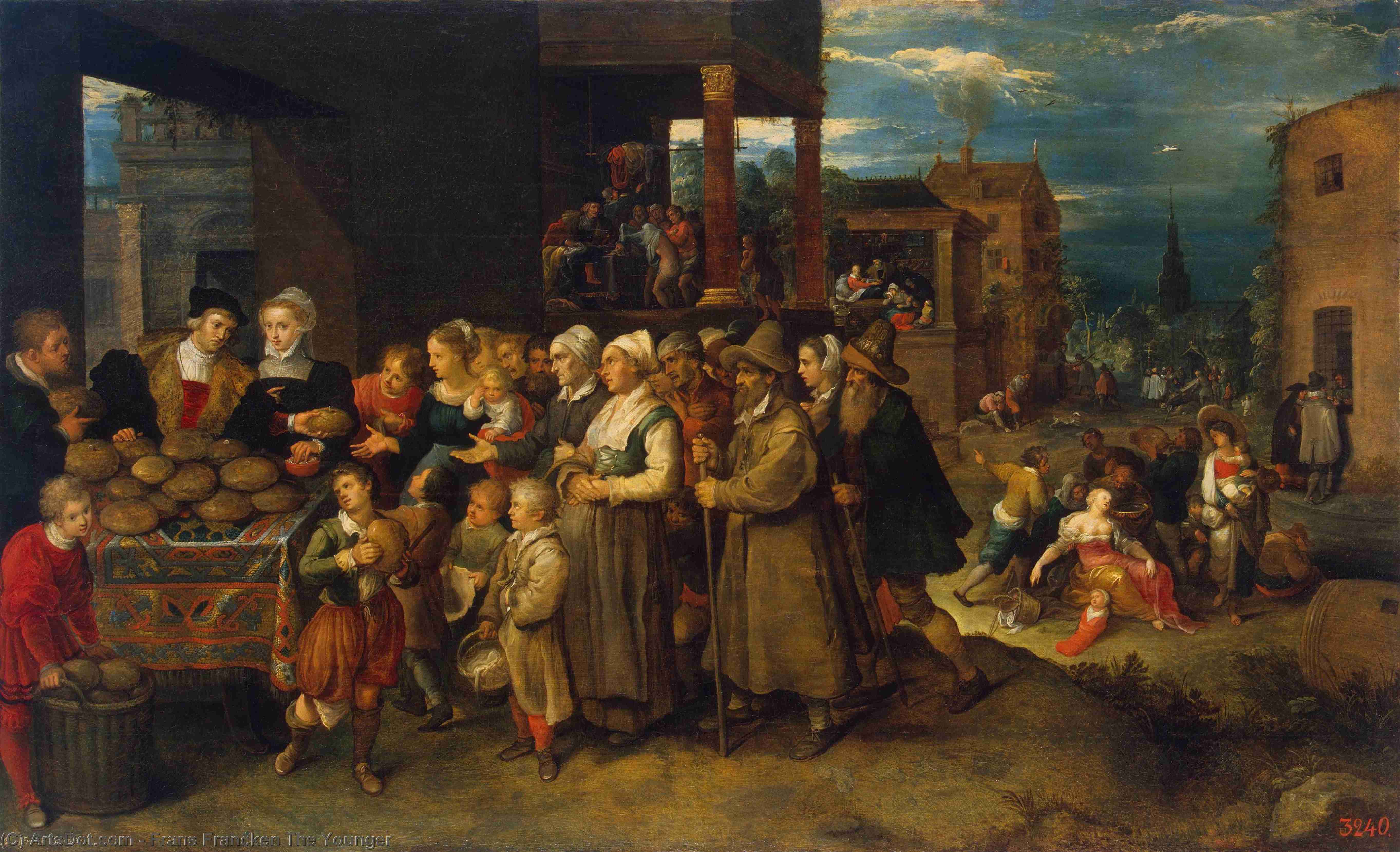 Gli Sette Atti Della Misericordia — Frans Francken Il Giovane