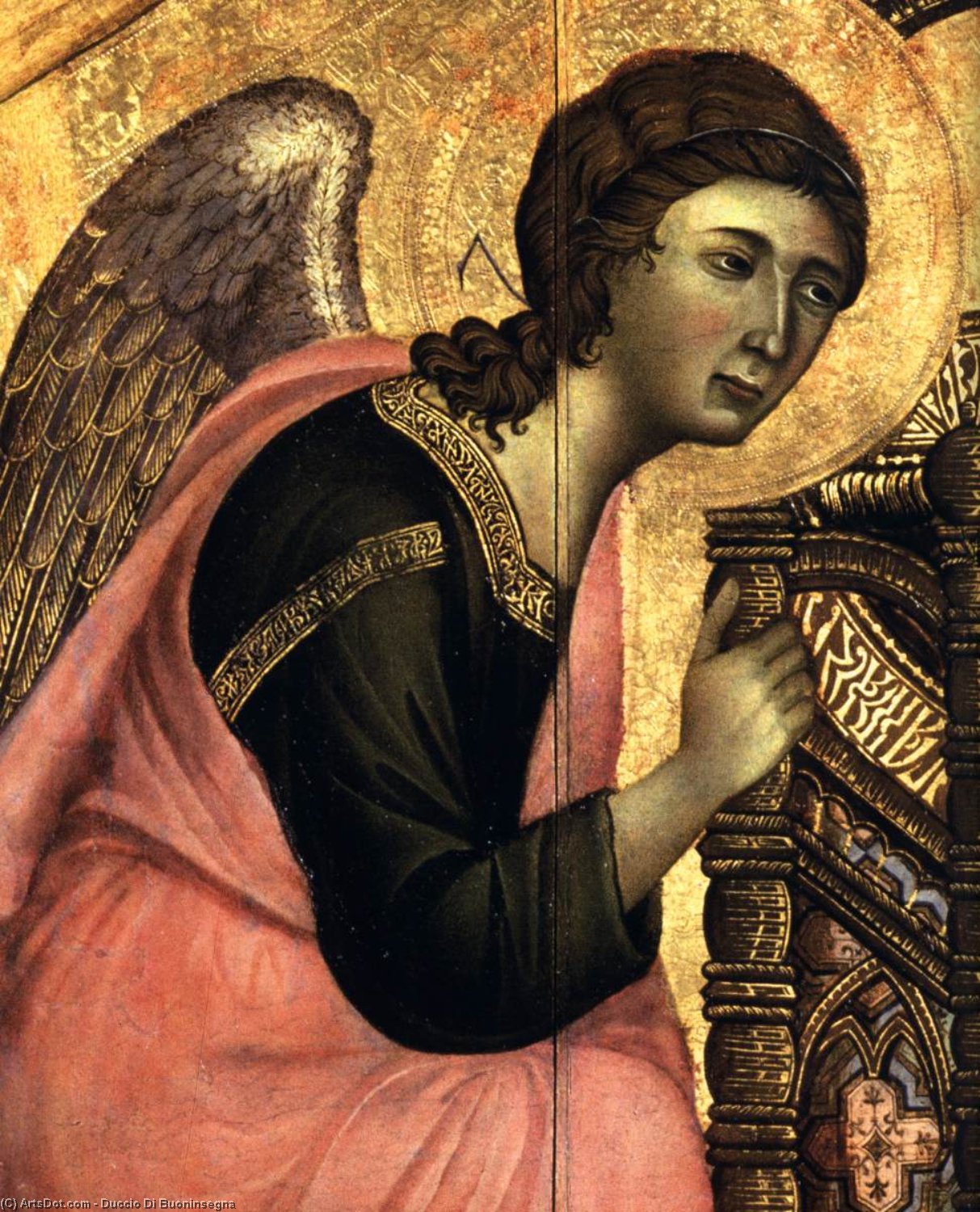 La Madonna De Rucellai (detalle) — Duccio Di Buoninsegna