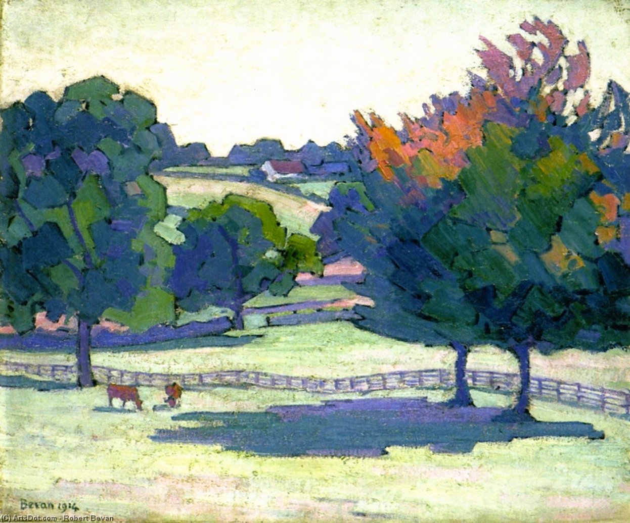 Robert Polhill Bevan - Maples at Cuckfield
