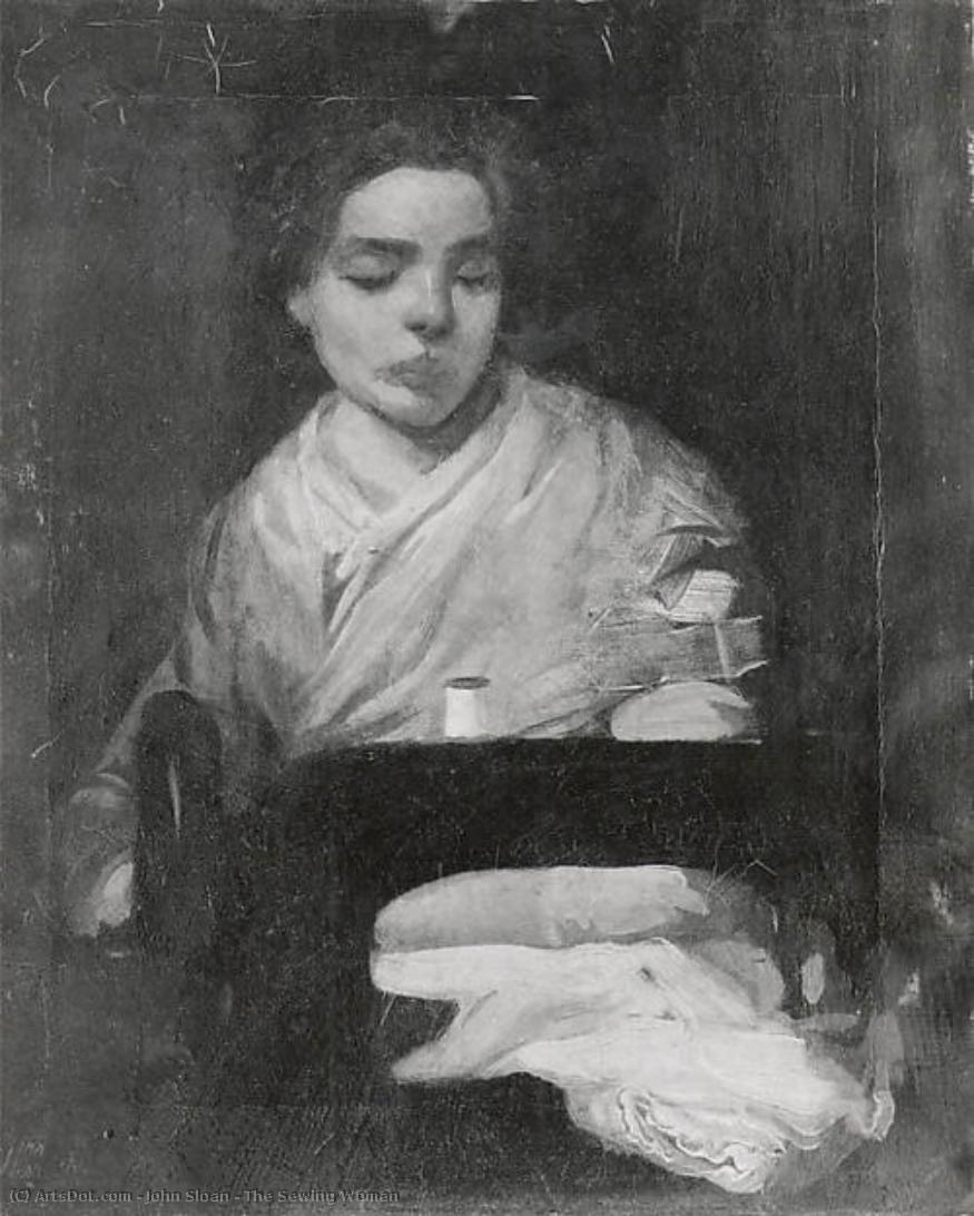 La Costurera — John French Sloan
