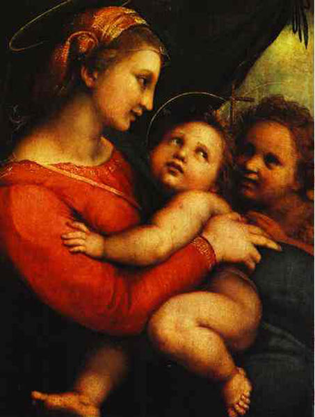 Madonna Della Tenda — 라파엘로
