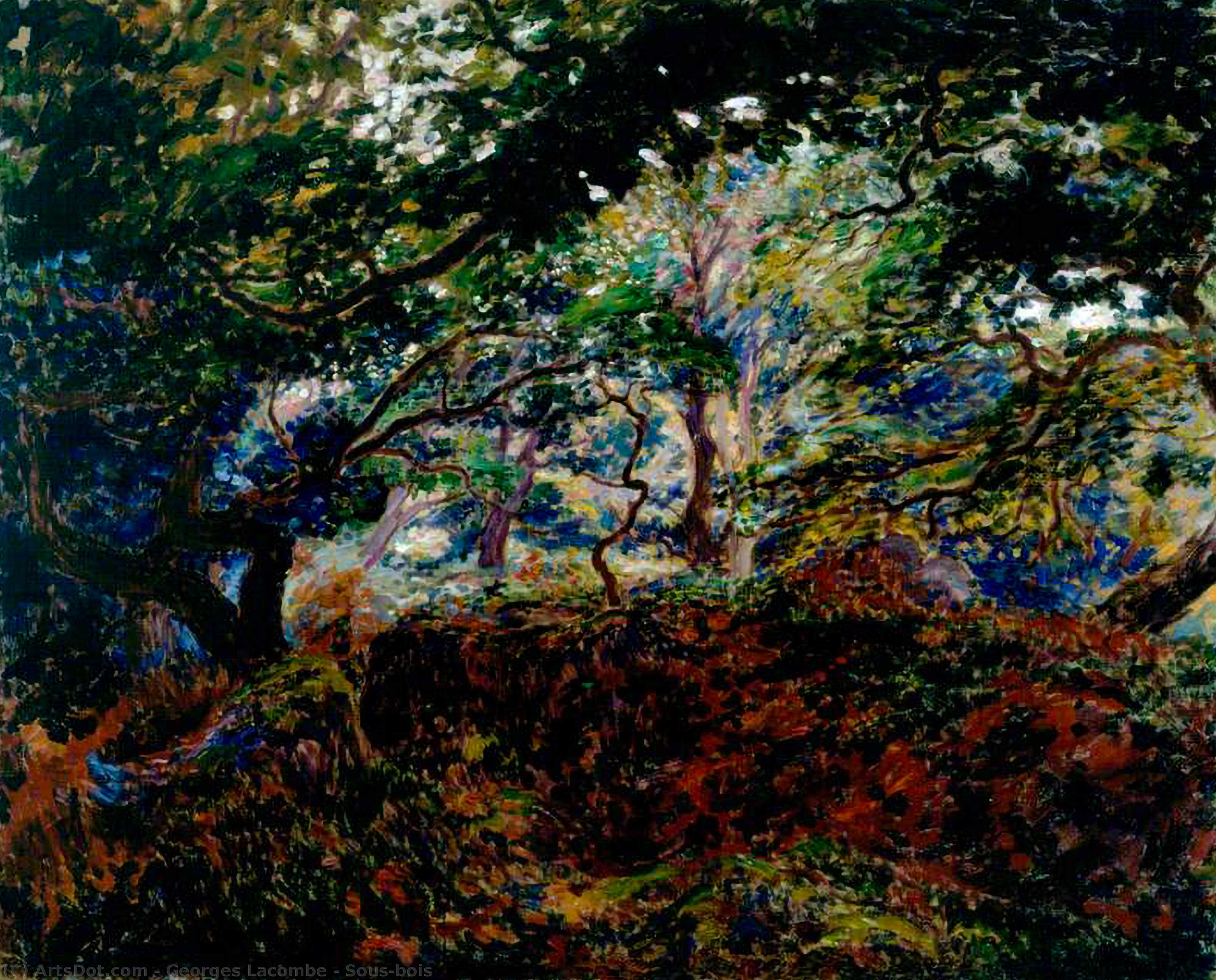 Georges Lacombe - Sous-bois
