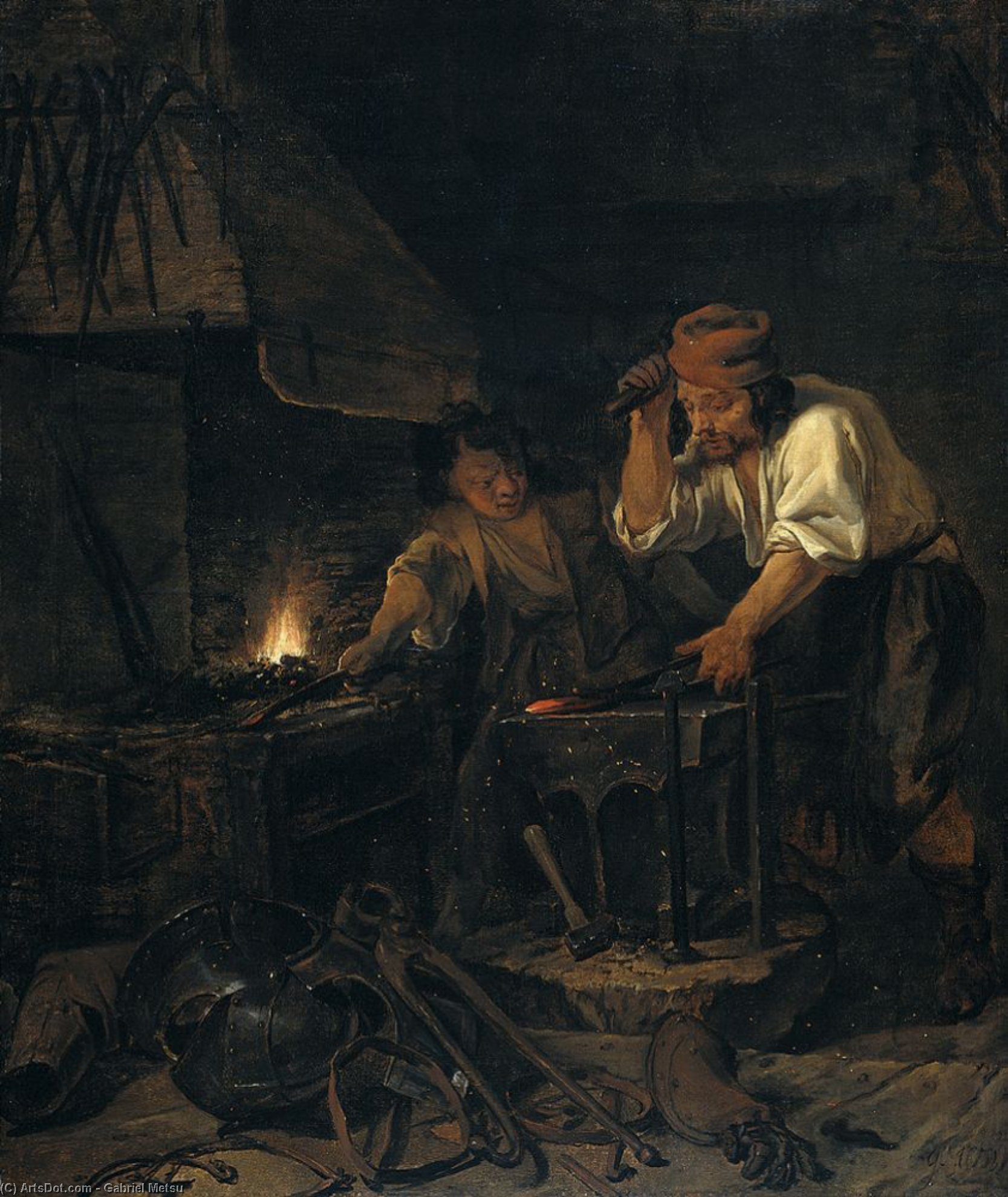 The Armorer — Gabriël Metsu