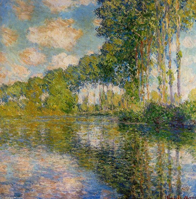 Les Peupliers — Claude Monet