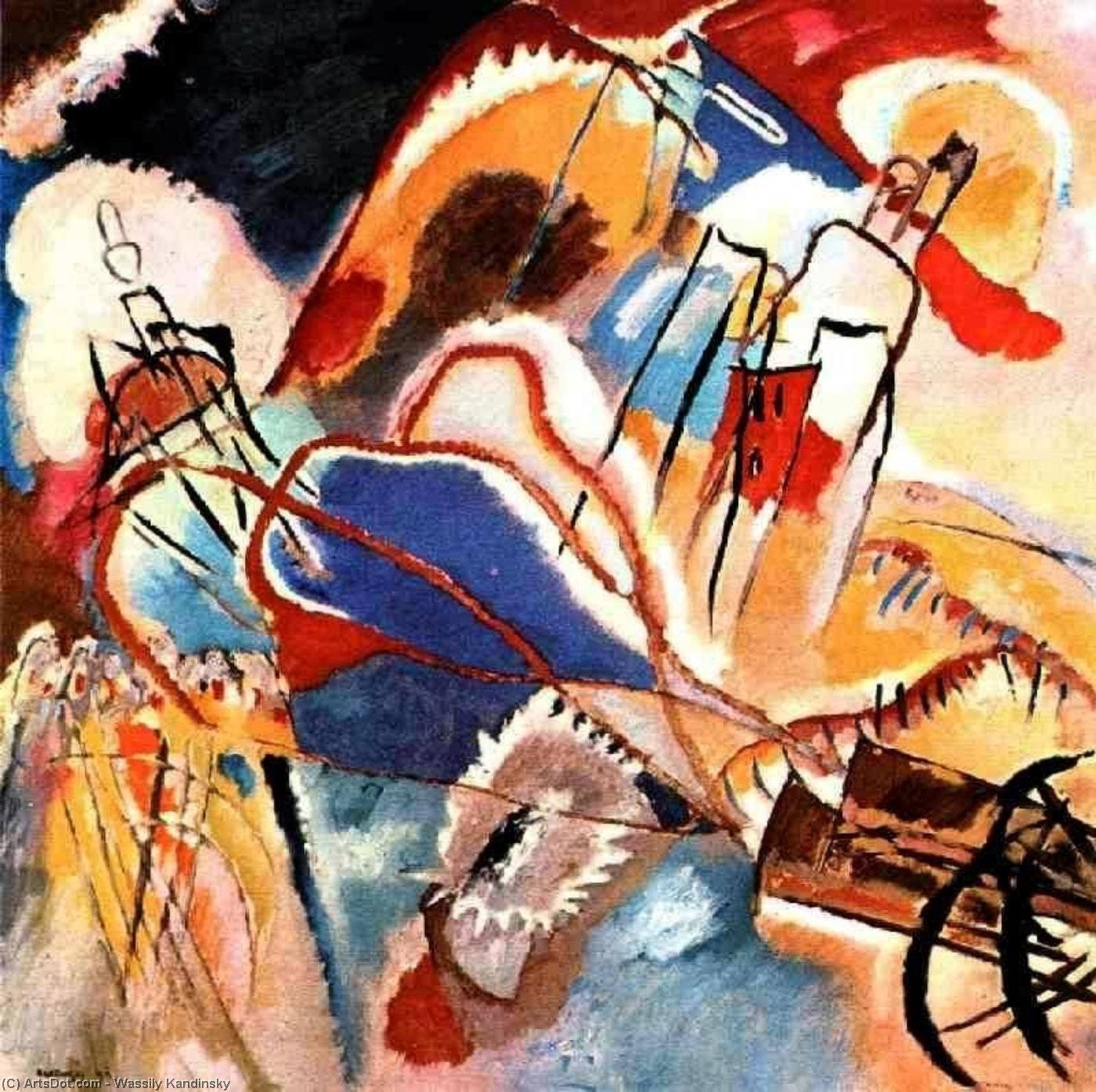 Improvizacija 30 — Vasily Wassilyevich Kandinsky