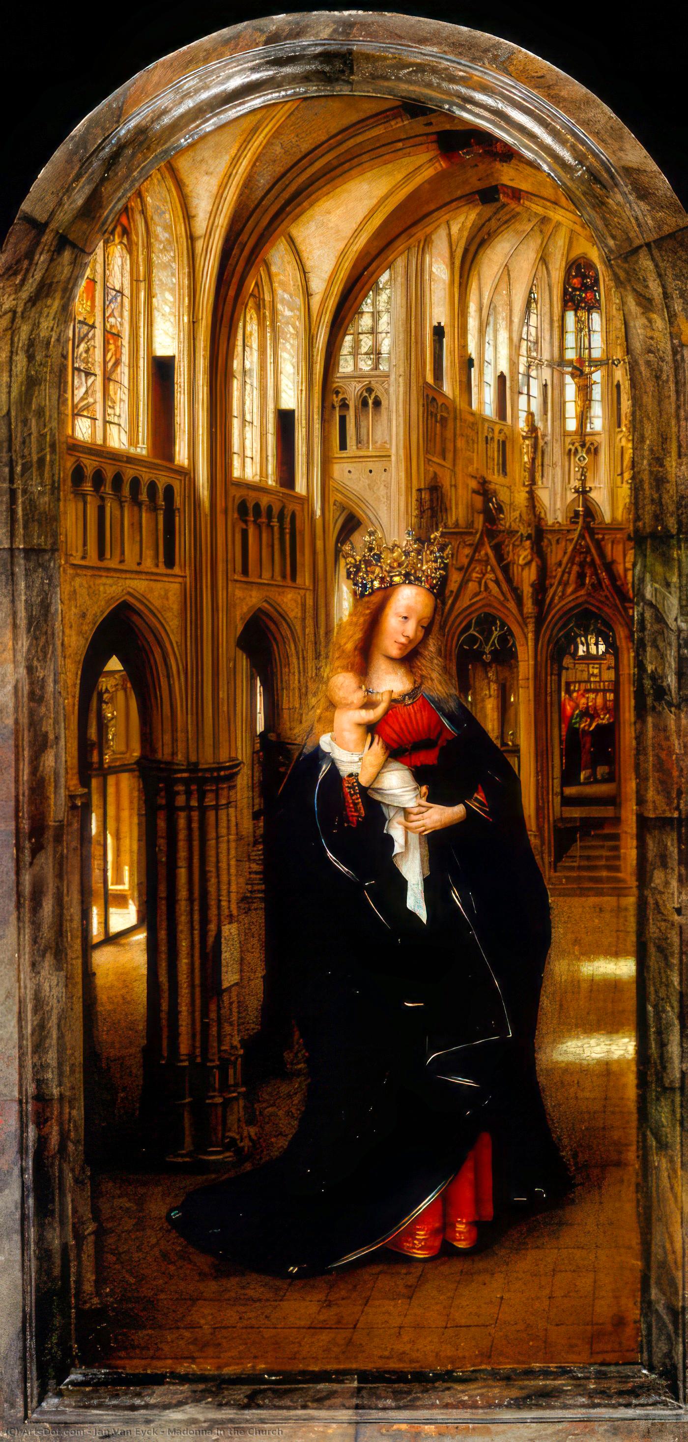 Jan van Eyck - Madonna w Kościele