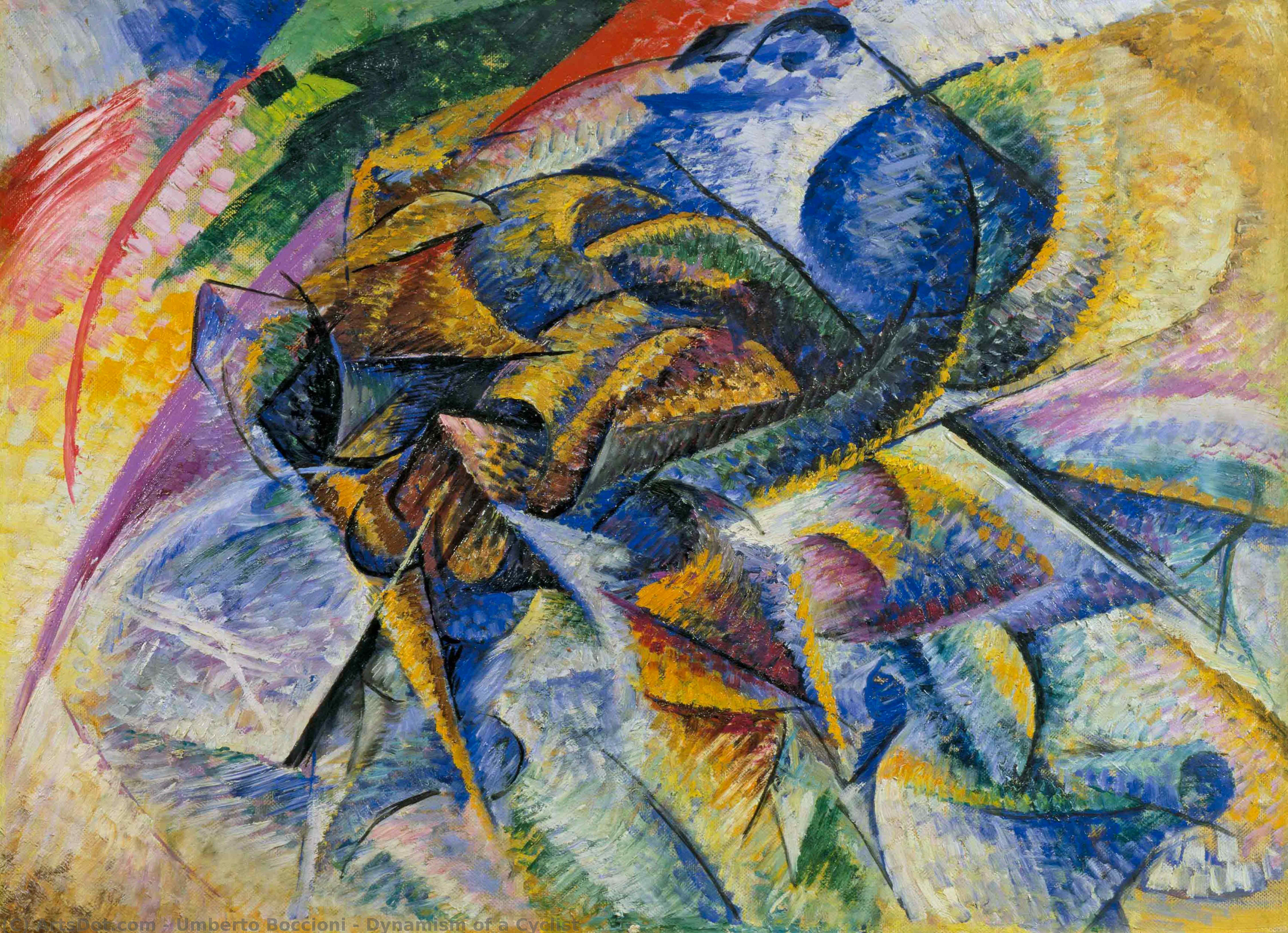 Dinamismo Di Un Ciclista — Umberto Boccioni