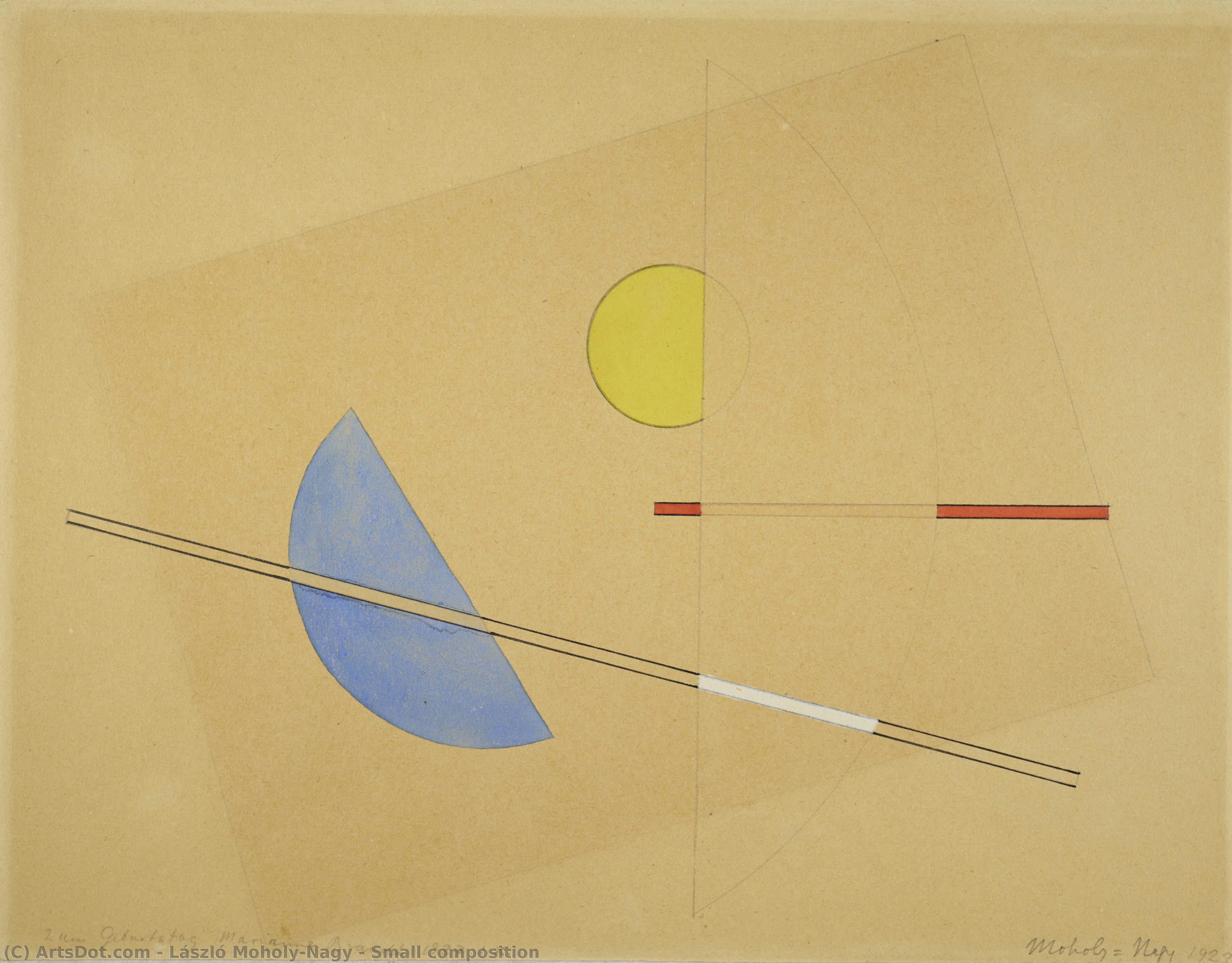 Small Composition — László Moholy-nagy