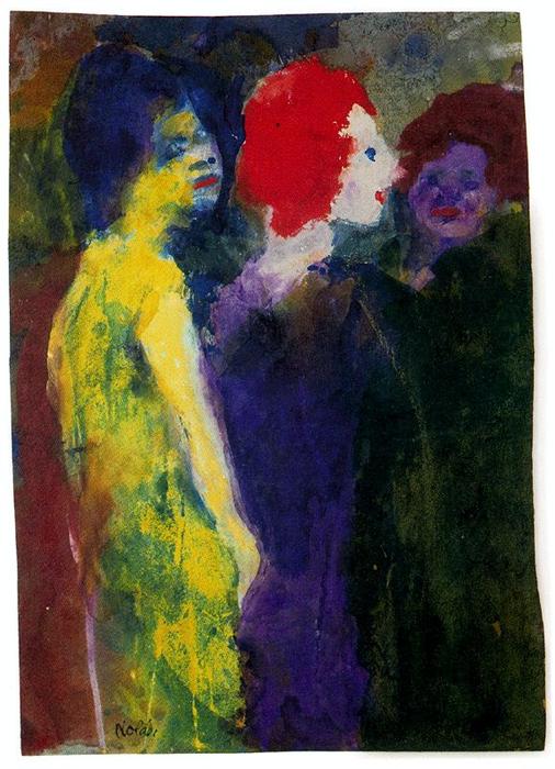 The Redhead — Emile Nolde