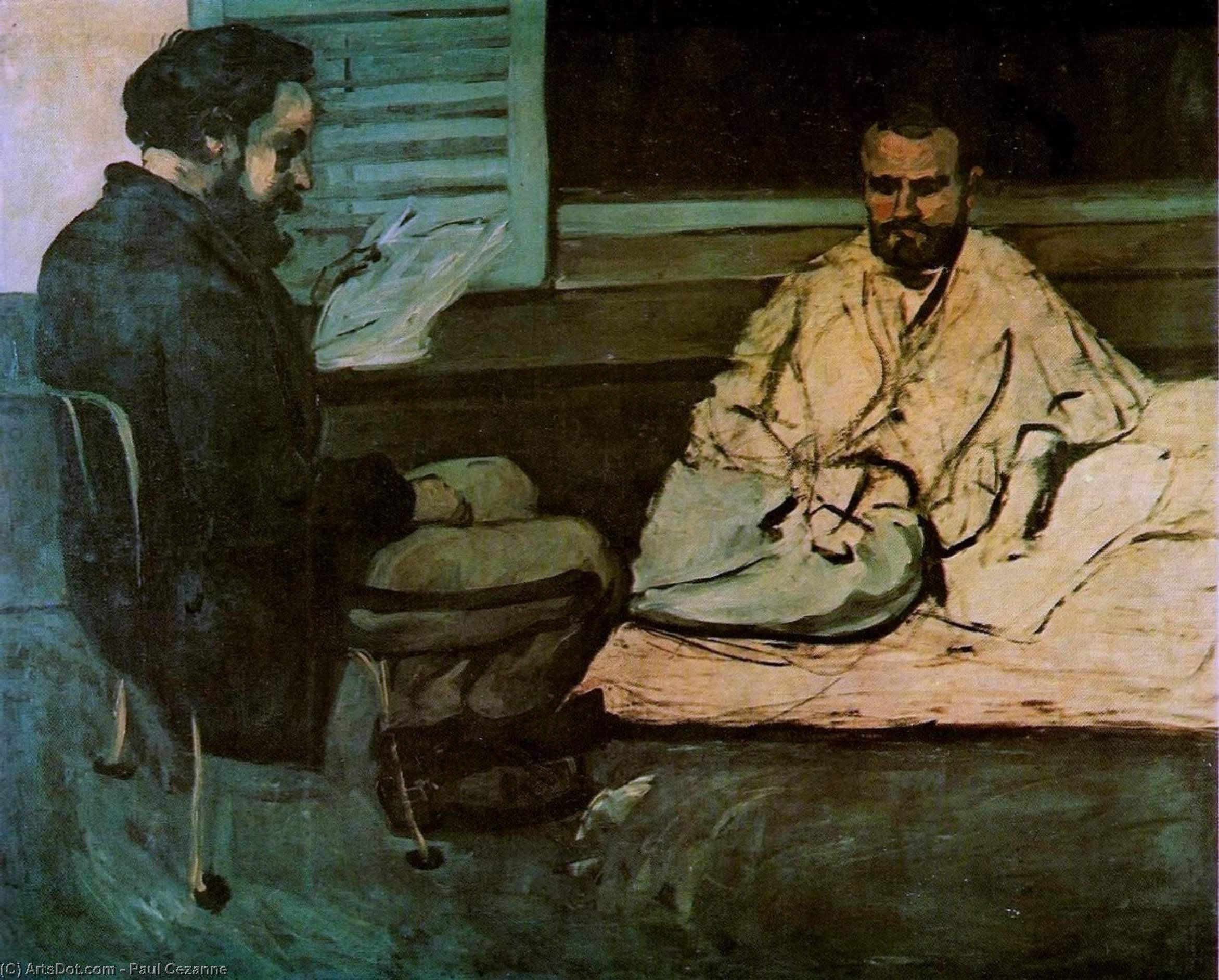 Paul Alexis Legge Un Manoscritto A Emile Zola — Paul Cézanne