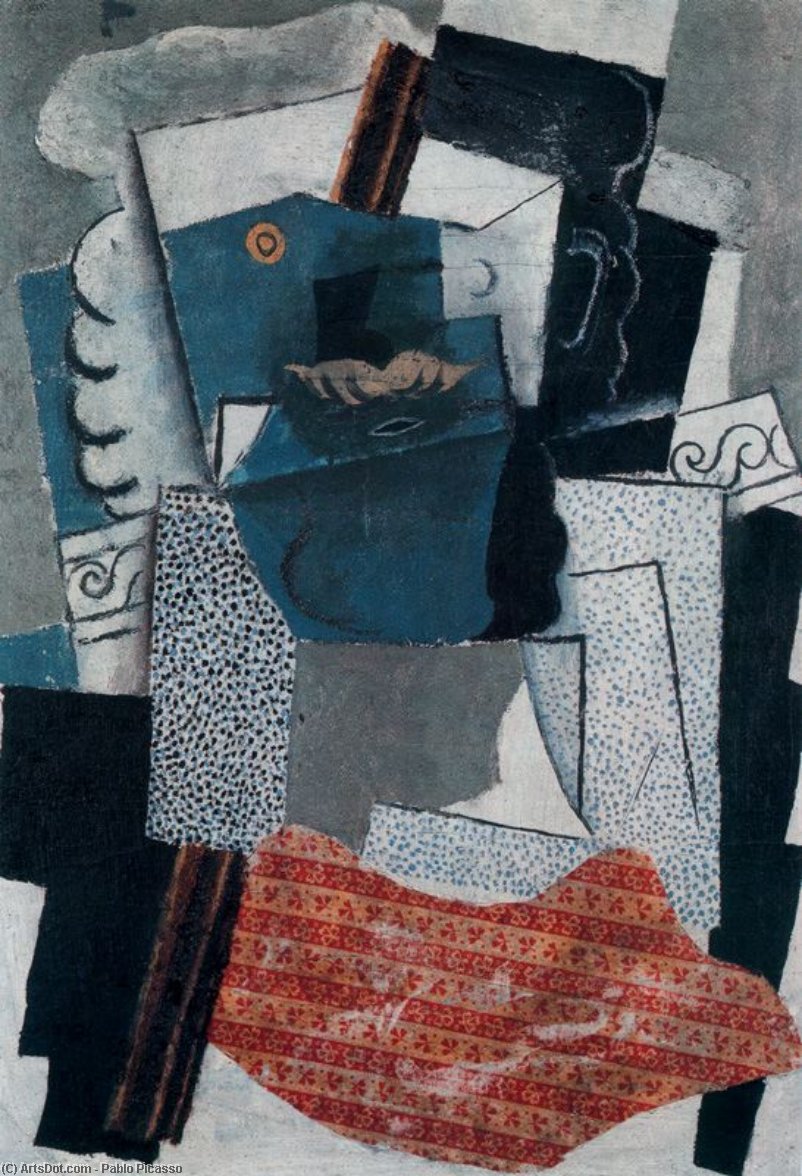 Uomo Con Biffi — Pablo Picasso