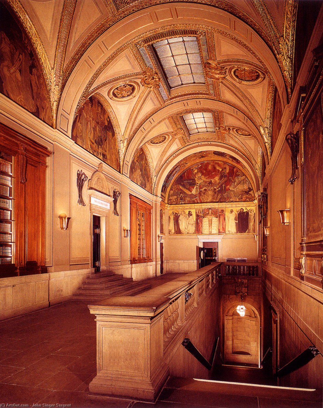 Boston Public Library — Džon Singer Seržen