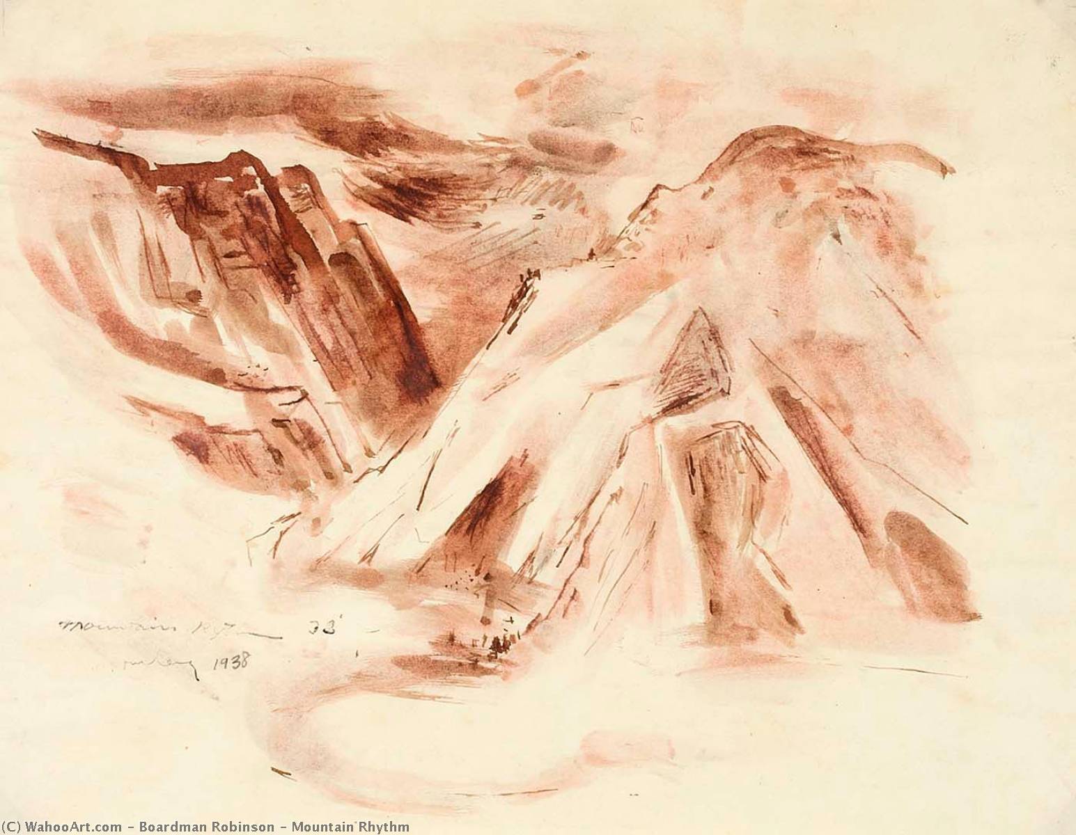 Mountain Rhythm — Boardman Robinson