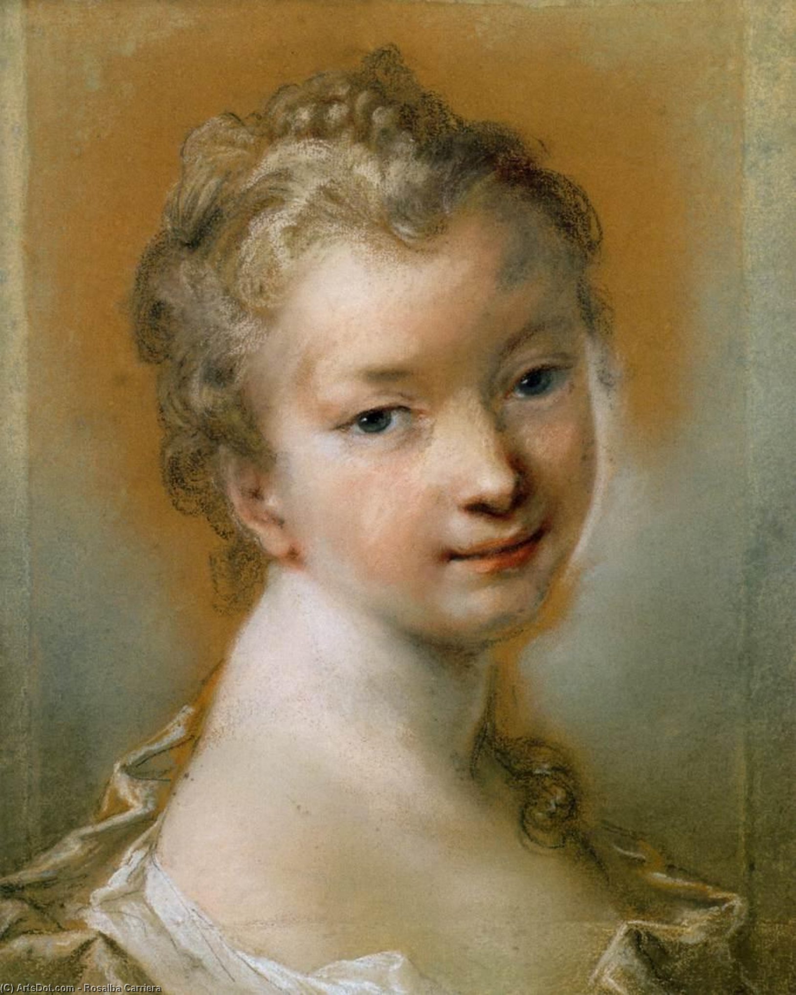 Portrait D'une Jeune Fille — Rosalba Carriera