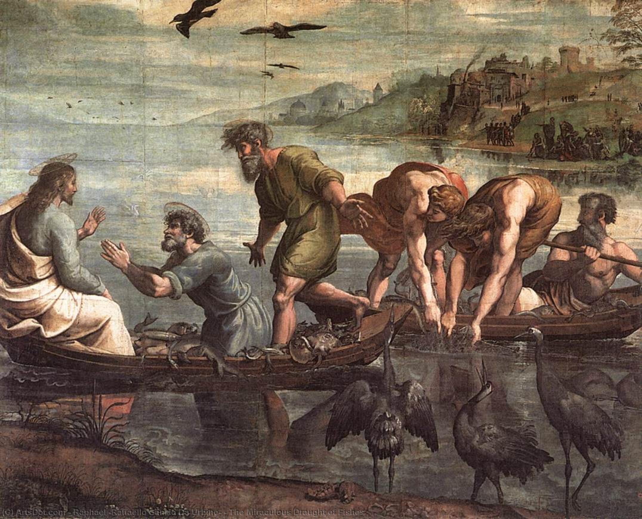 Raphaël - Le Miracle du partage des poissons