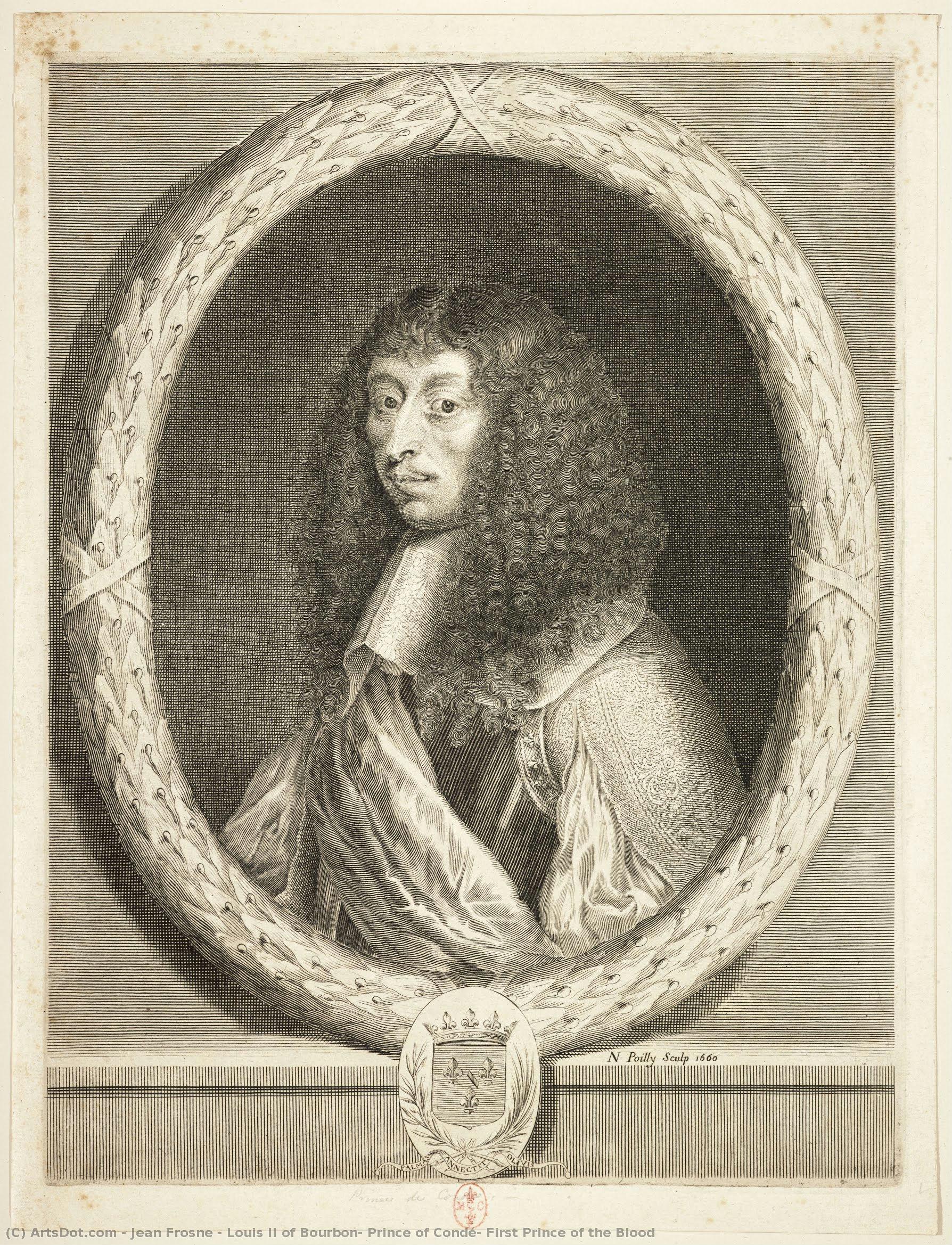 Luiz Ii Burbonowski Książę Kondomskiego Pierwszy Książę Krwi — Jean Frosne