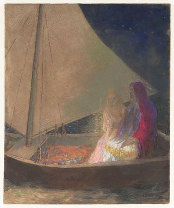 The Barque — Odilon Redon