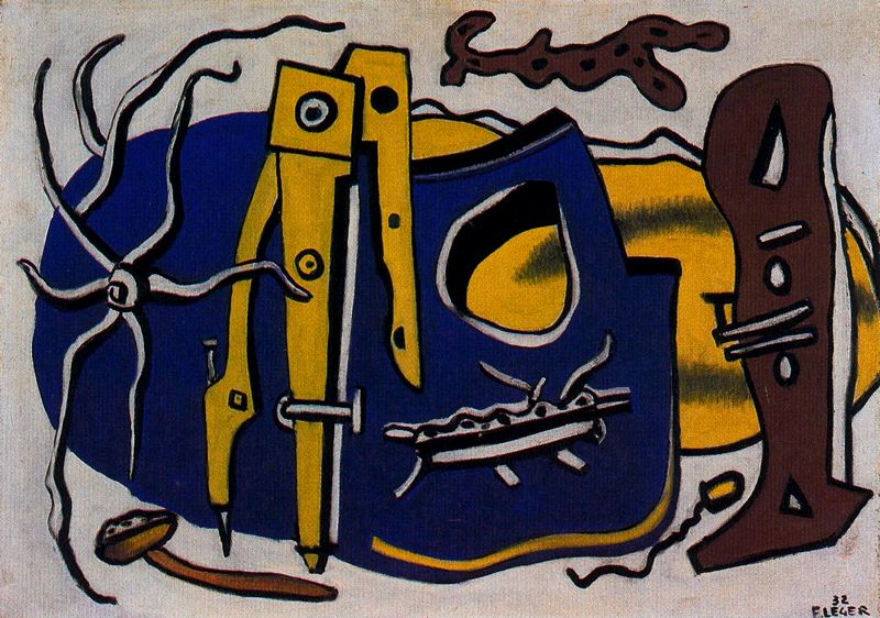 Composition With Compass1 — Fernand Léger