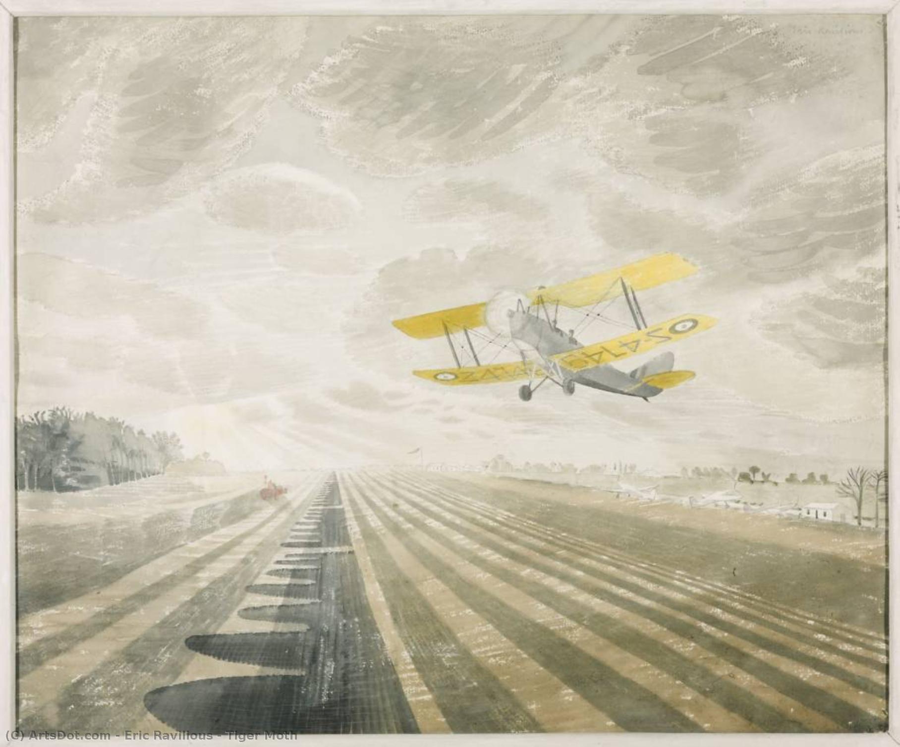 eric william ravilious - Tiger Moth