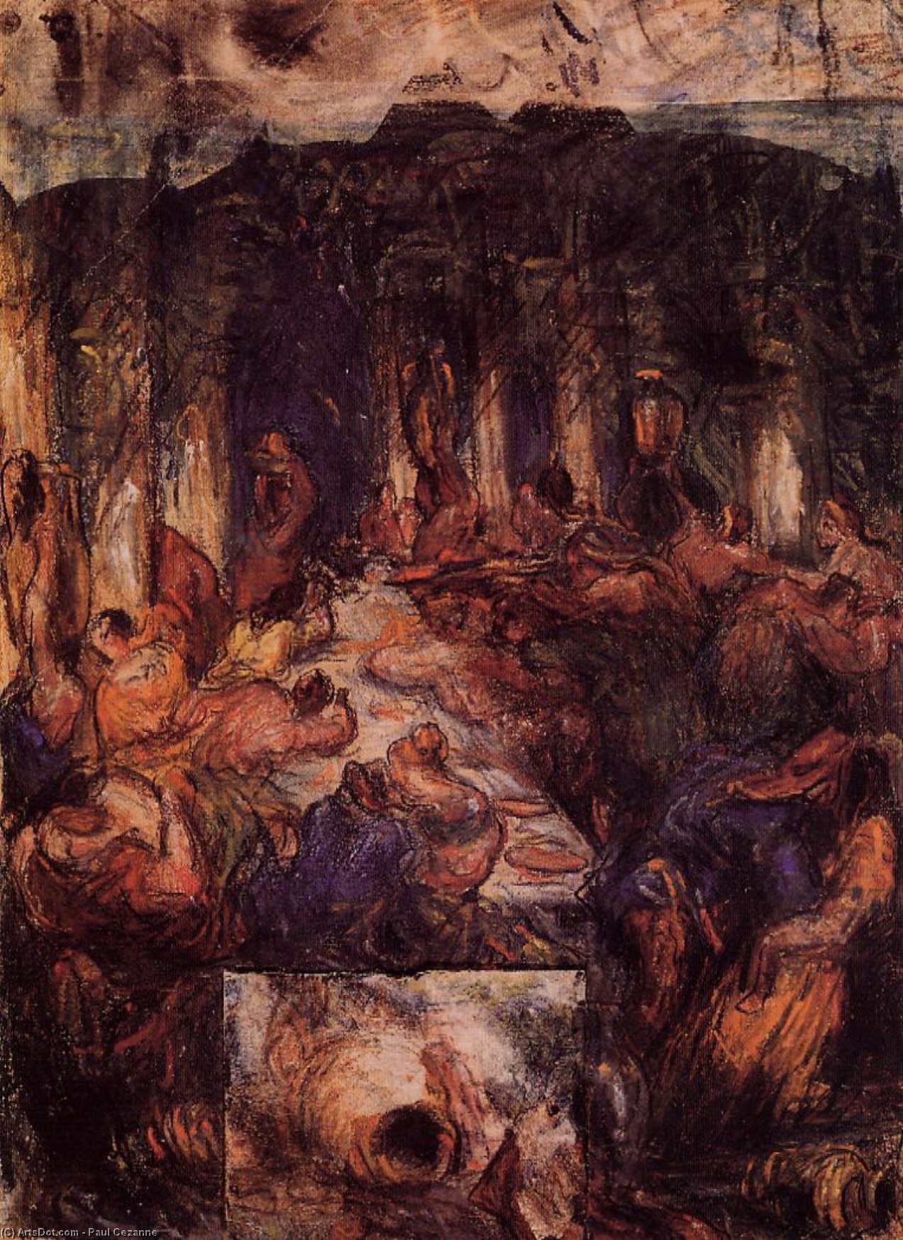 Paul Cézanne - Das Fest