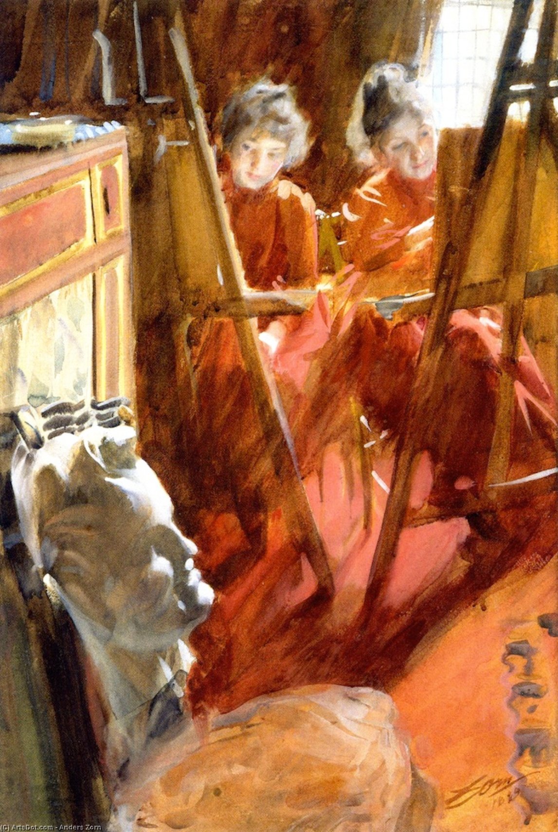 Anders Leonard Zorn - Le ragazze Schwartz