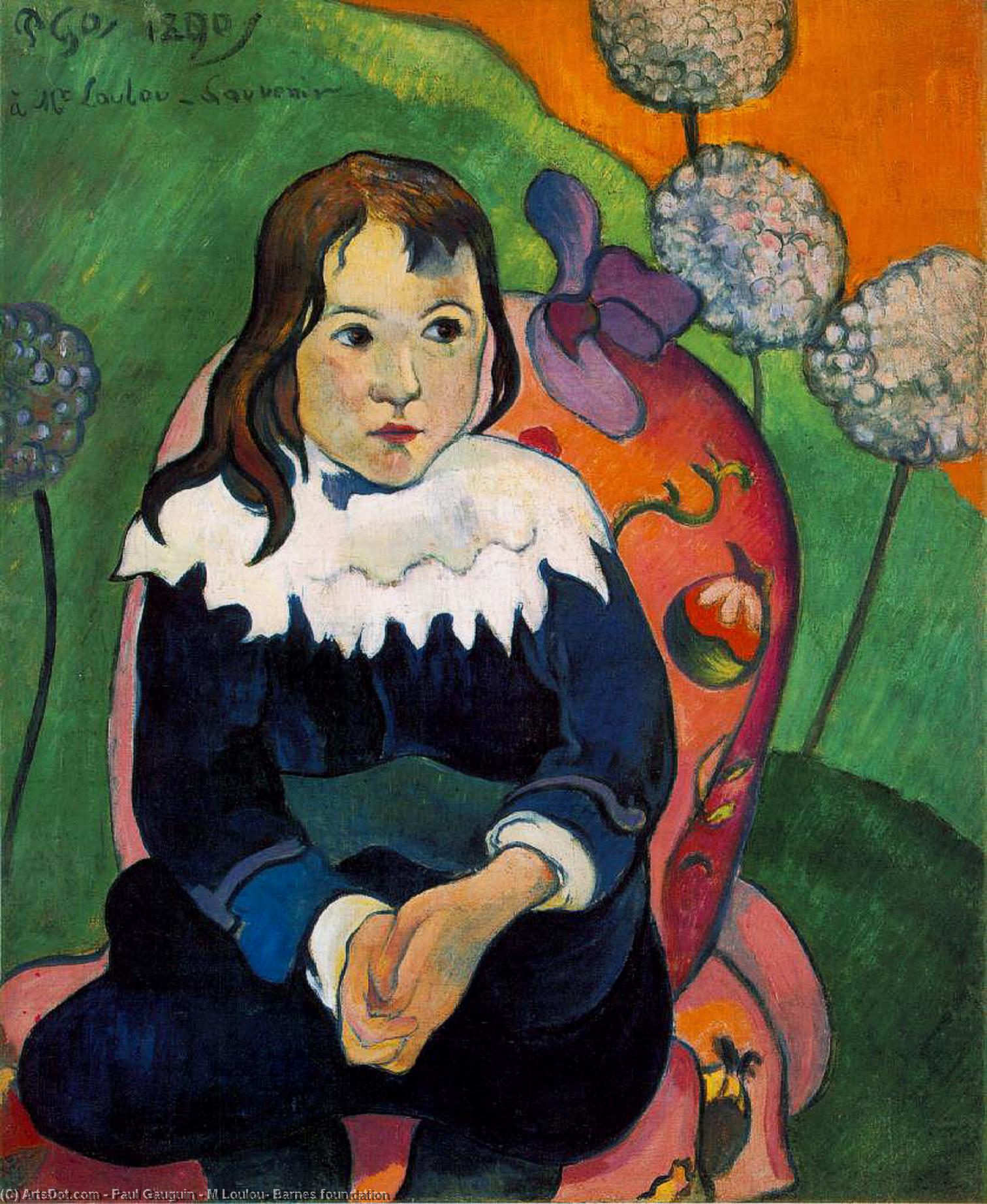 M Loulou, Barnes Foundation — Eugène Henri Paul Gauguin