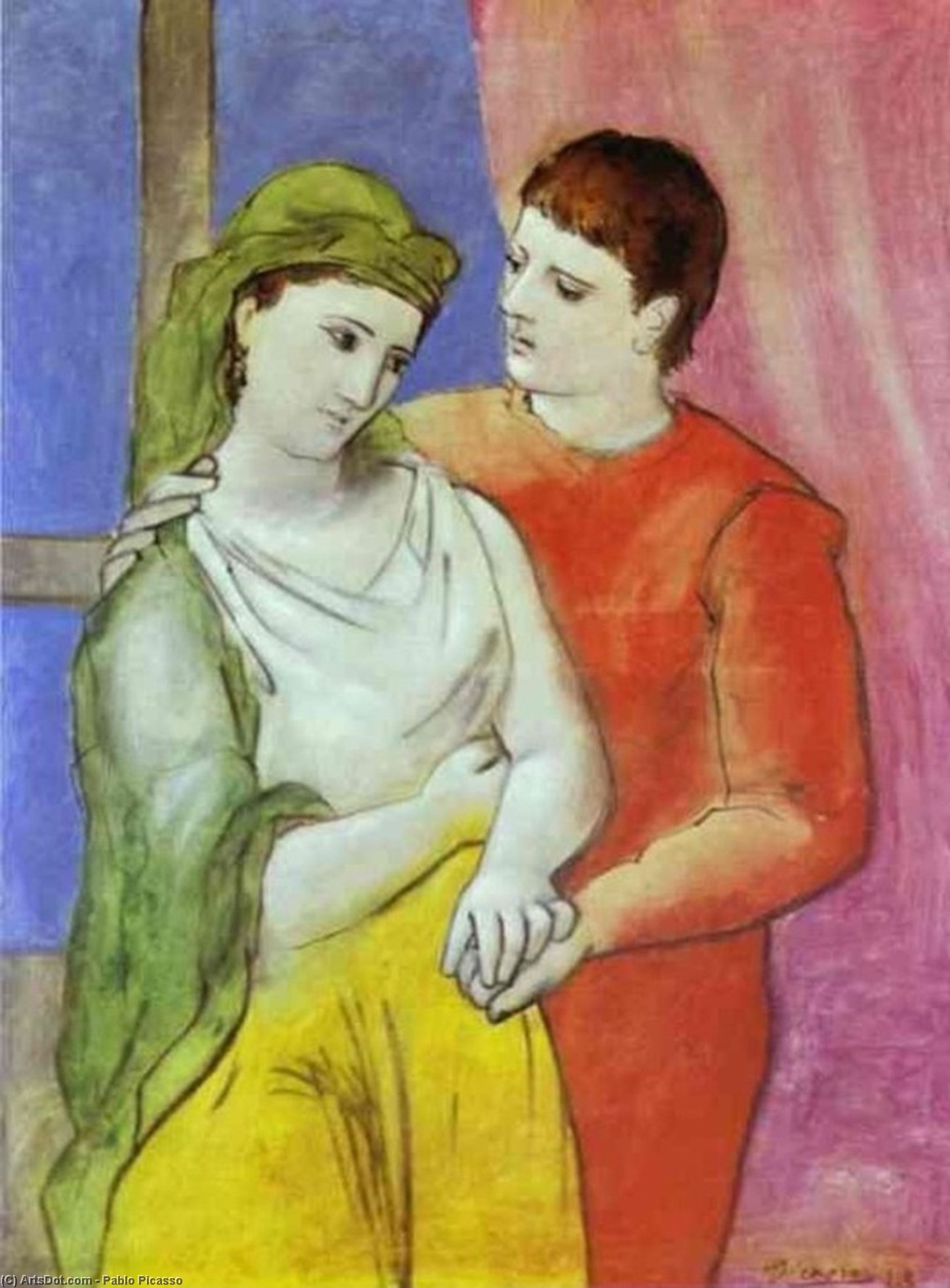 Pablo Picasso - Gli Amanti