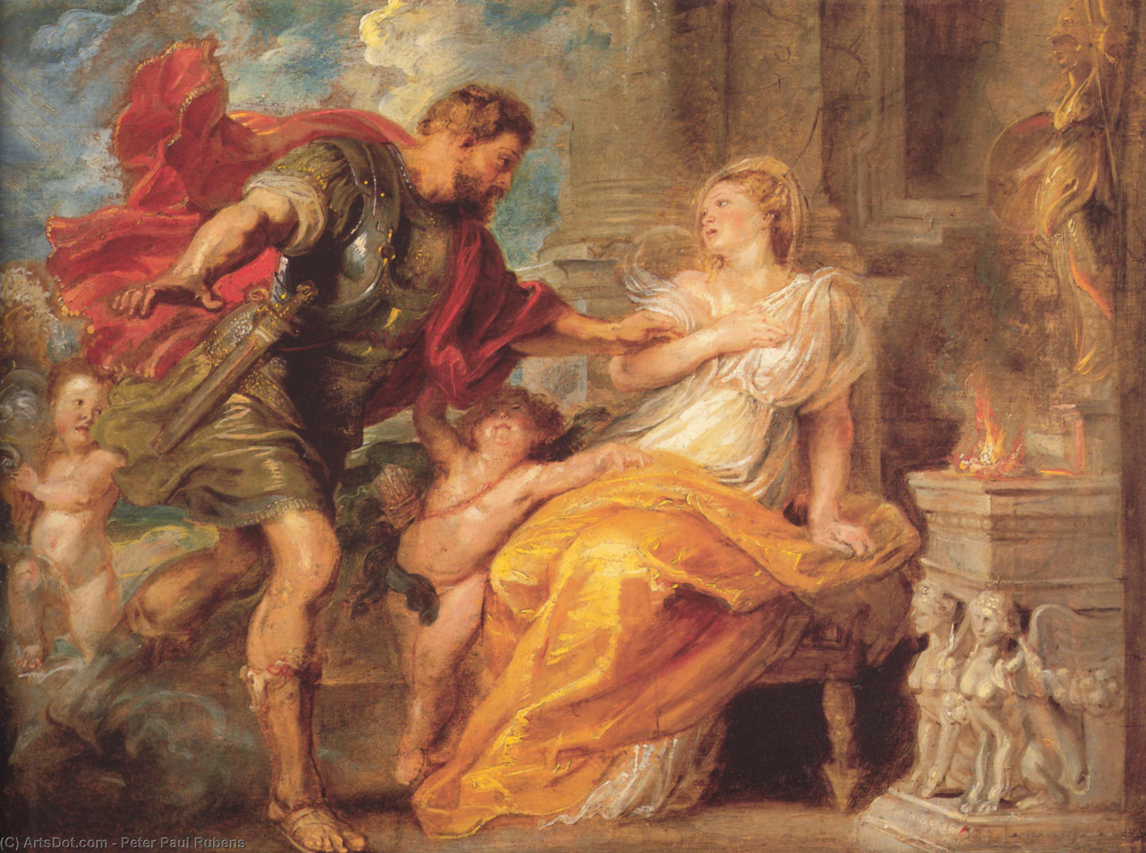 Marte E Rea Silvia — Peter Paul Rubens