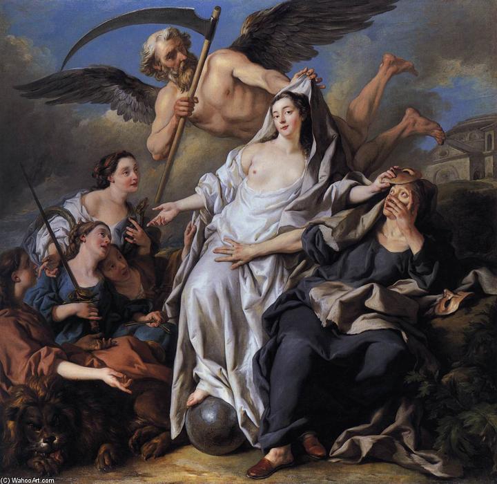 An Allegory Of Timp Dezvăluit — Jean François De Troy