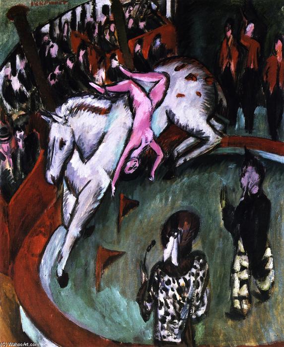 A Cirkusz Lovasa — Ernst Ludwig Kirchner