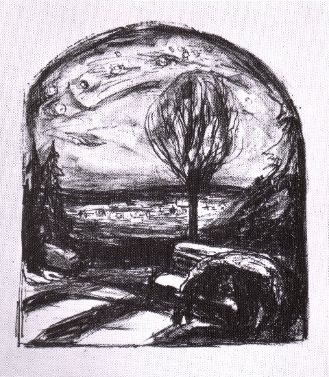 Starry Night — Edvard Munch