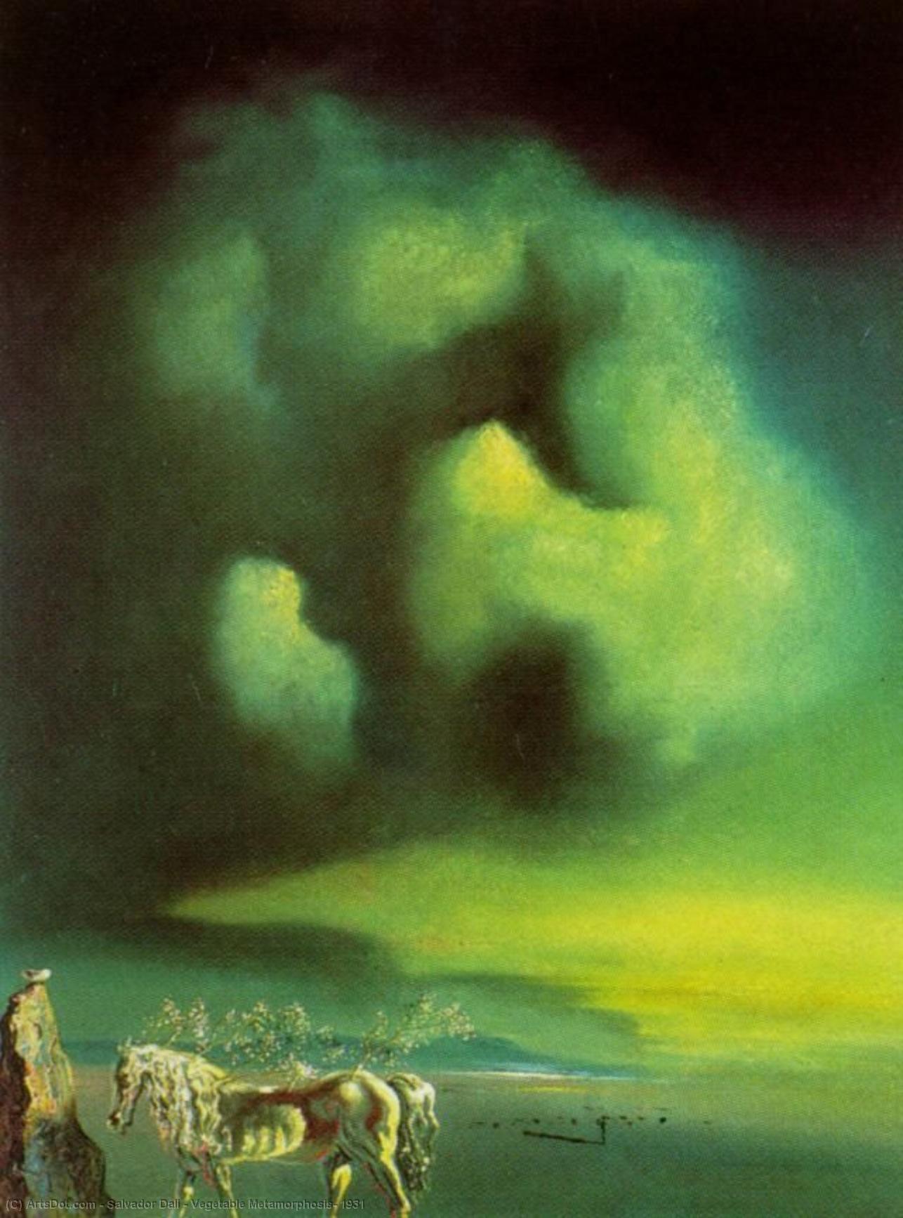 Gemüse-metamorphose — Salvador Dalí