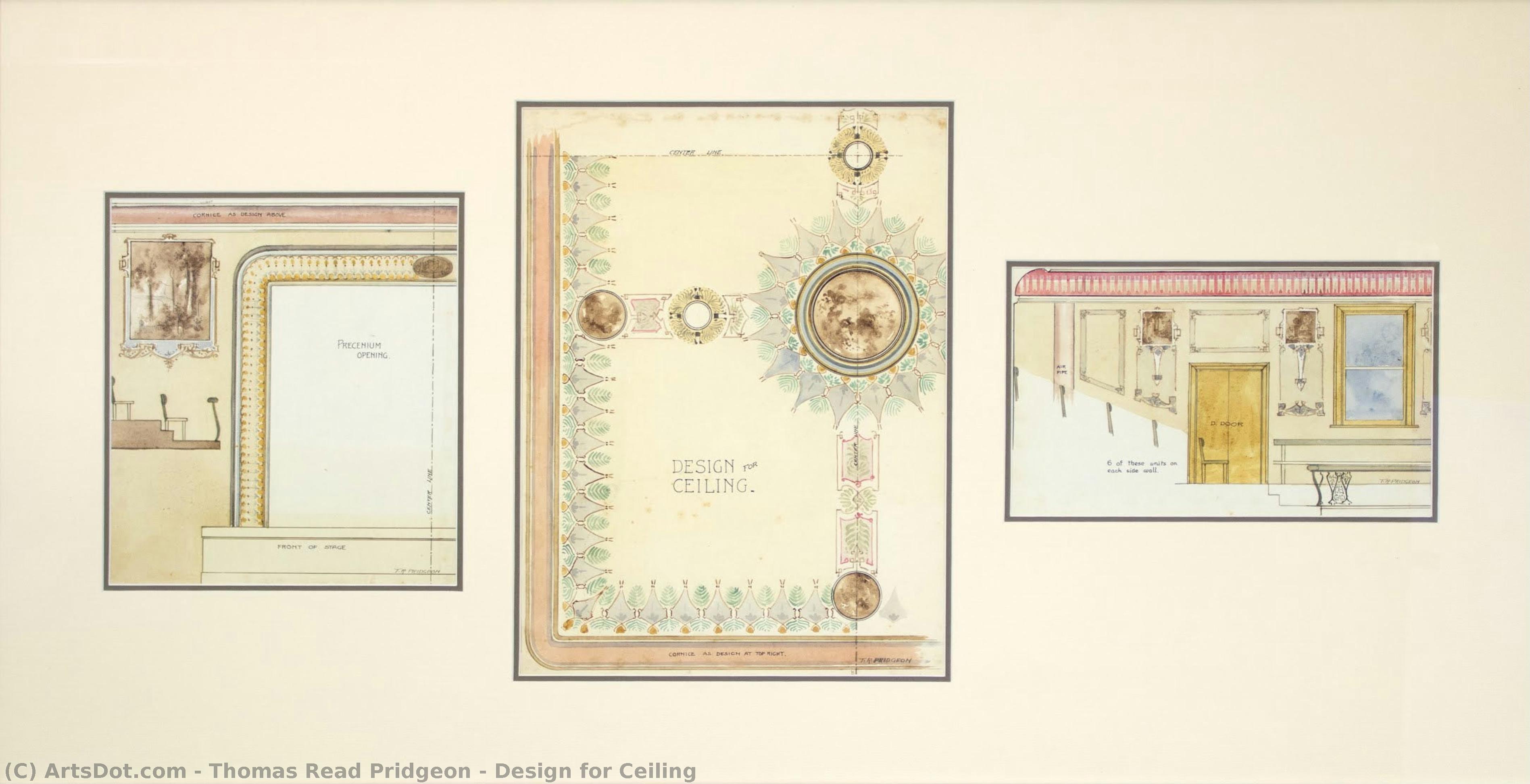 Design For Ceiling — Thomas Read Pridgeon