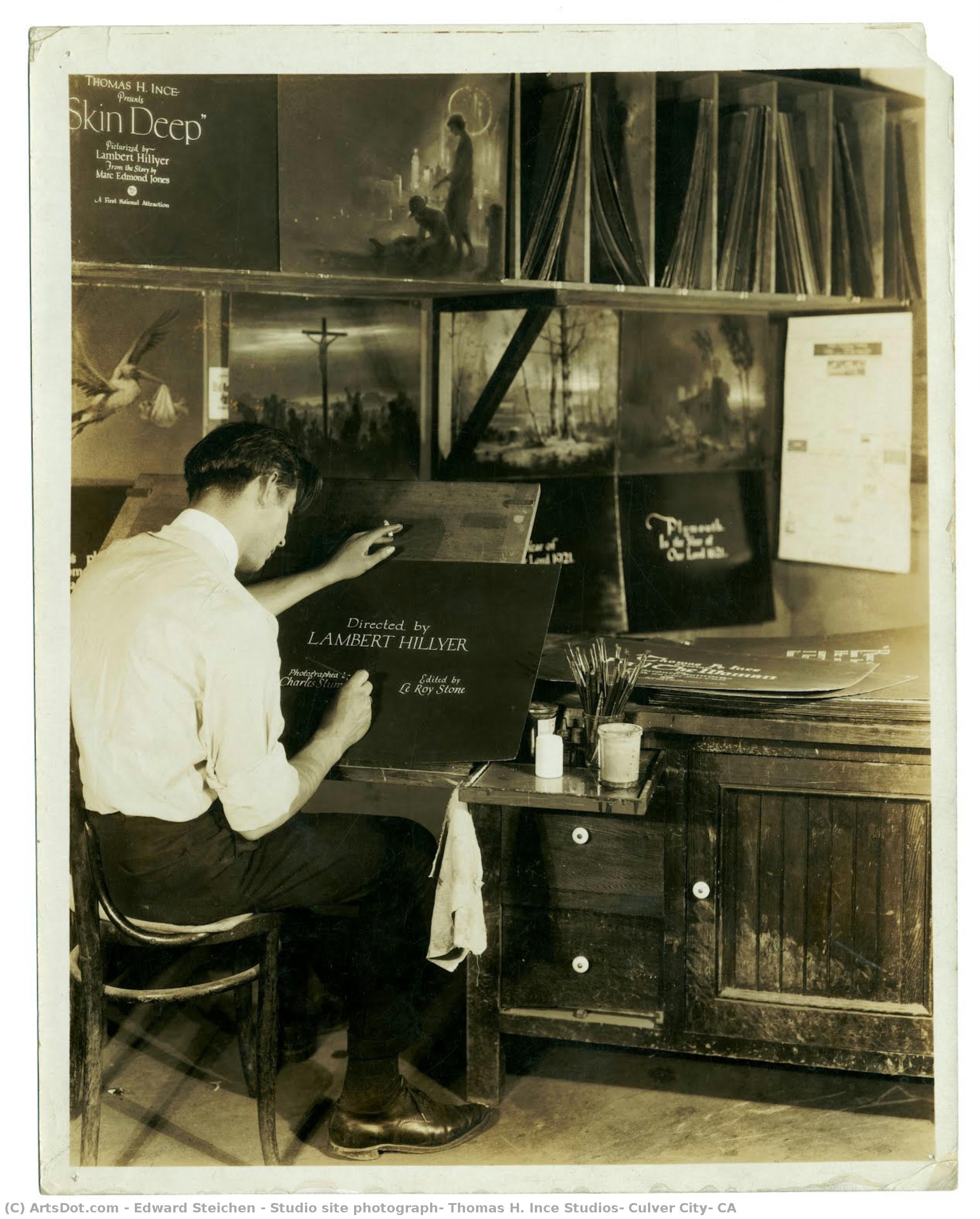 Studiefoto Af Thomas H. Ince Studios, Culver City, Ca — Edward Steichen