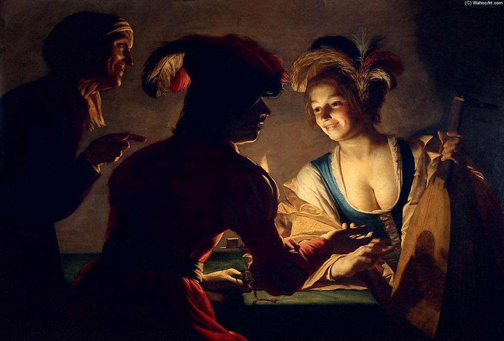 Gerard van Honthorst - La Procuressa