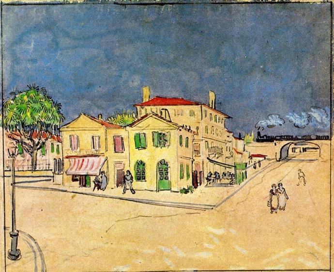 Vincent's House In Arles (ook Bekend Als The Yellow House) — Vincent Willem Van Gogh