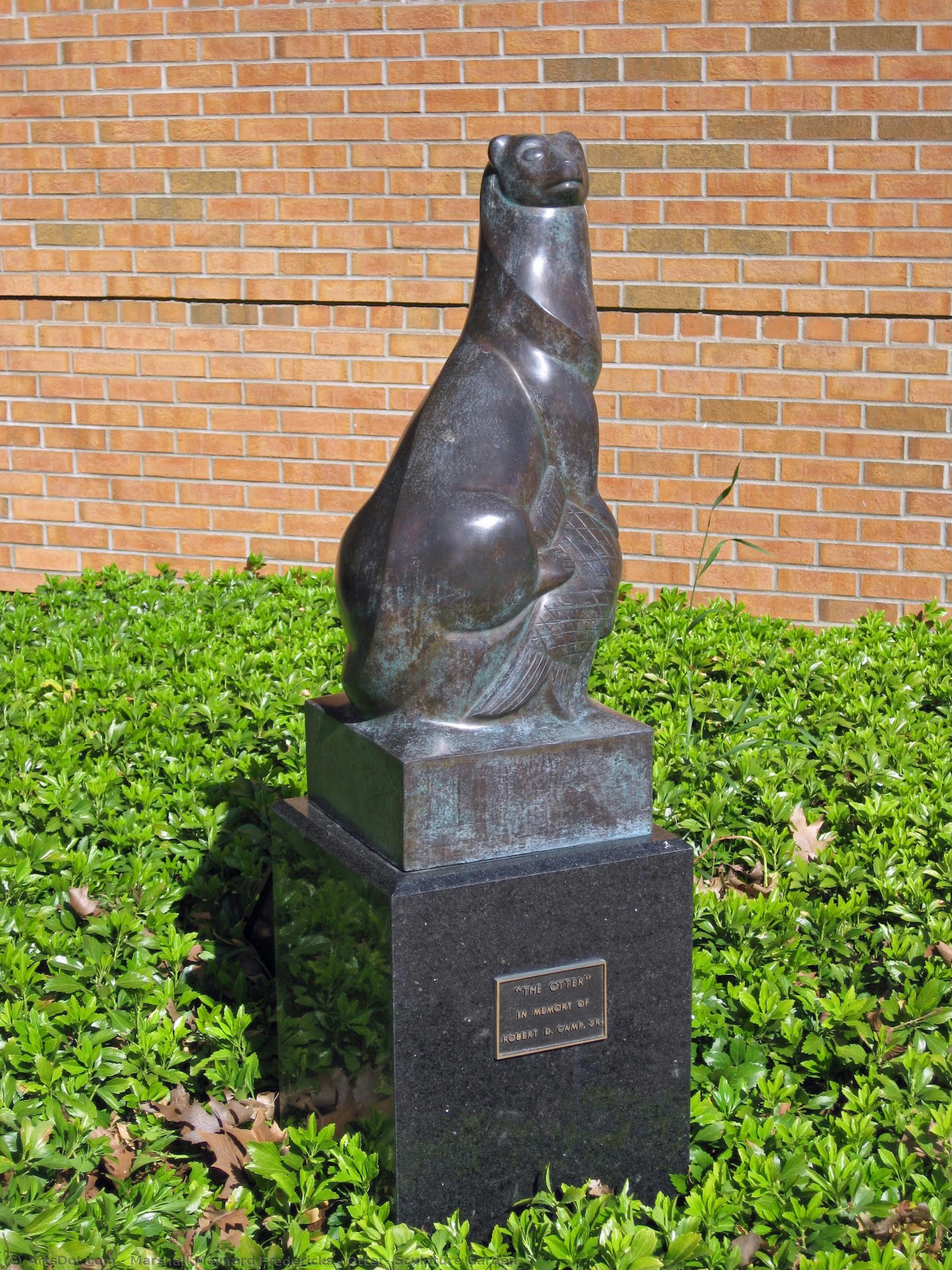 Marshall Maynard Fredericks - Otter, Sculpture Garden