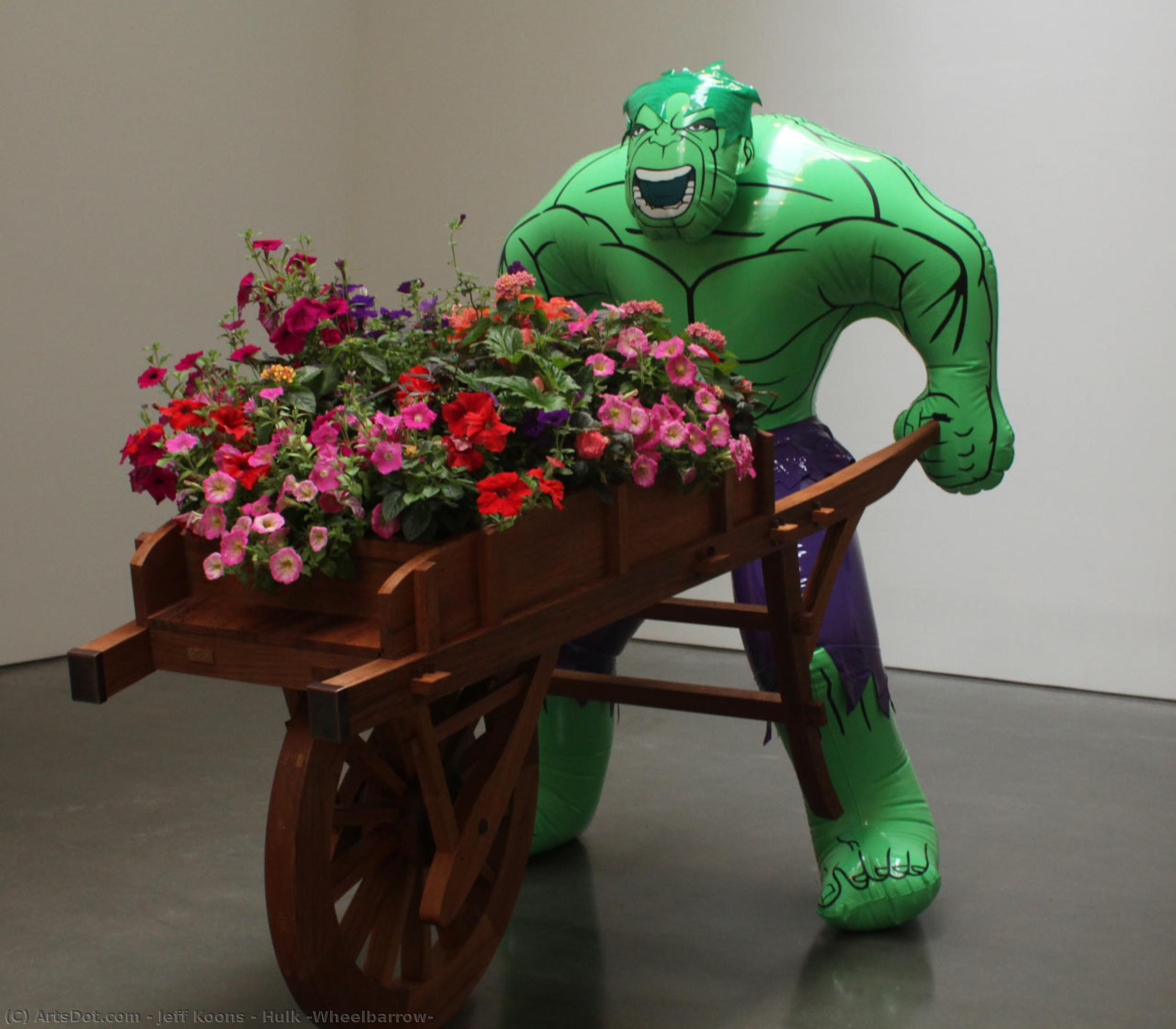 Hulk (wheelbarrow) — Jeff Koons