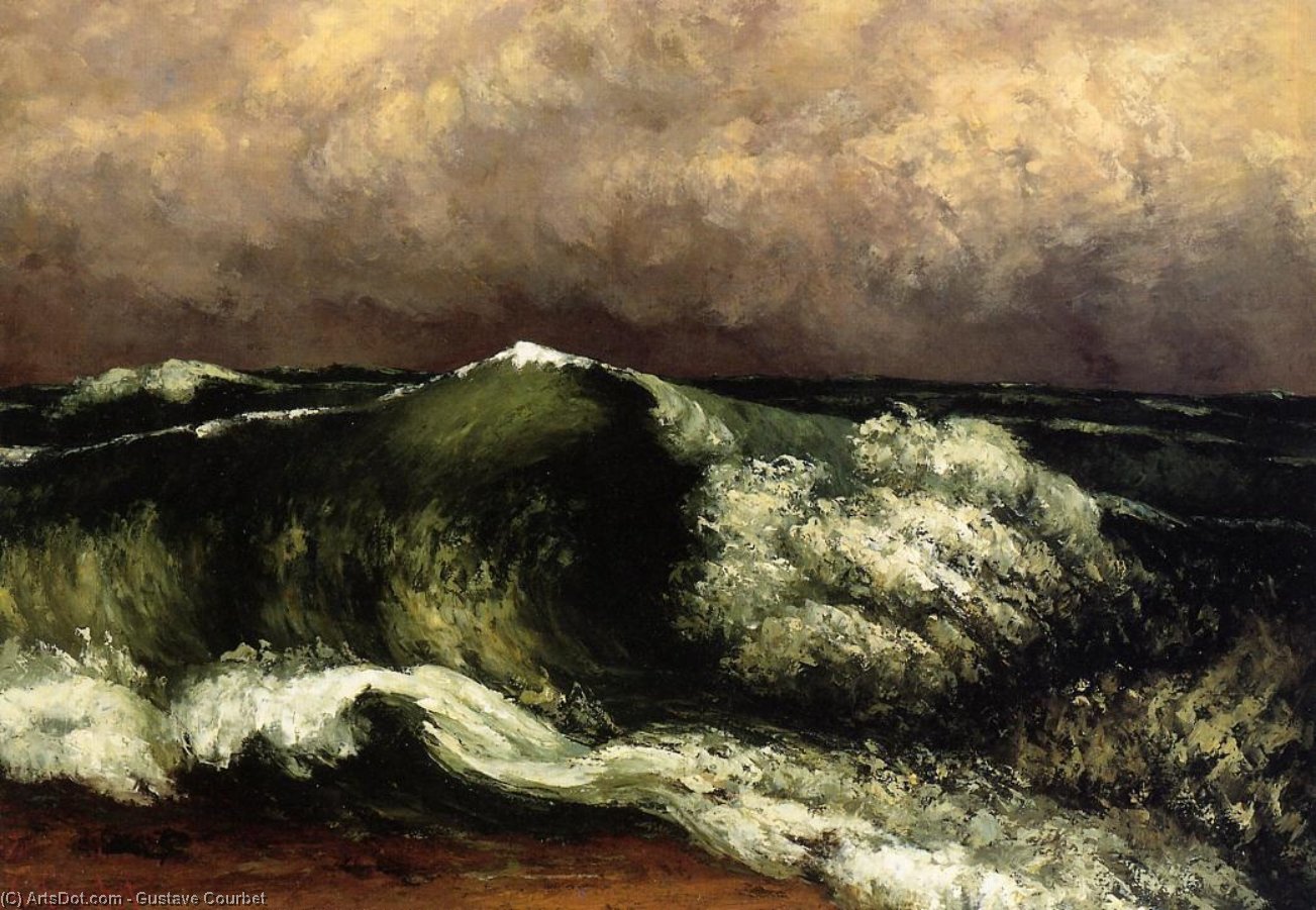 Gustave Courbet - La Onda