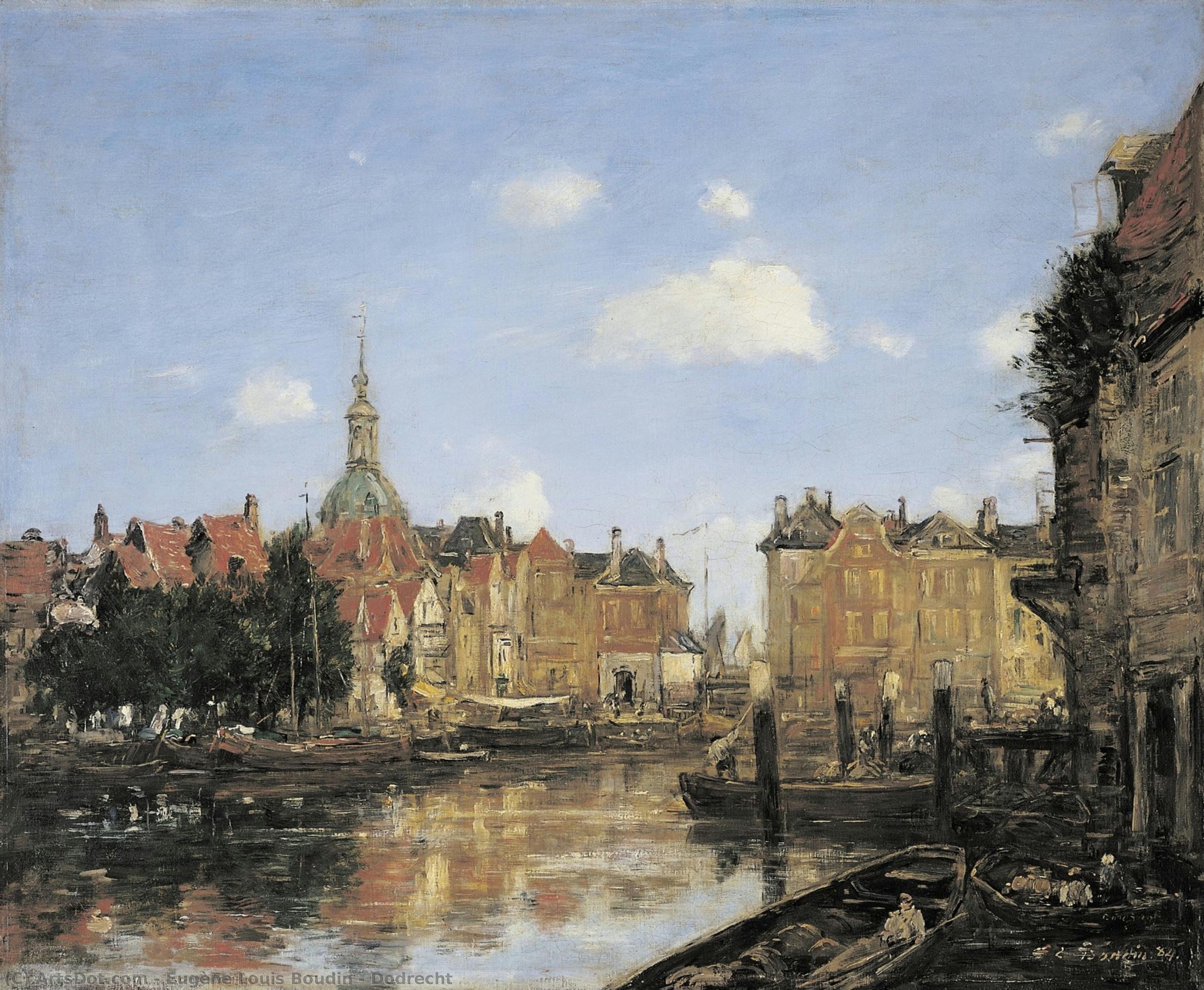 Eugène Boudin - Dodrecht