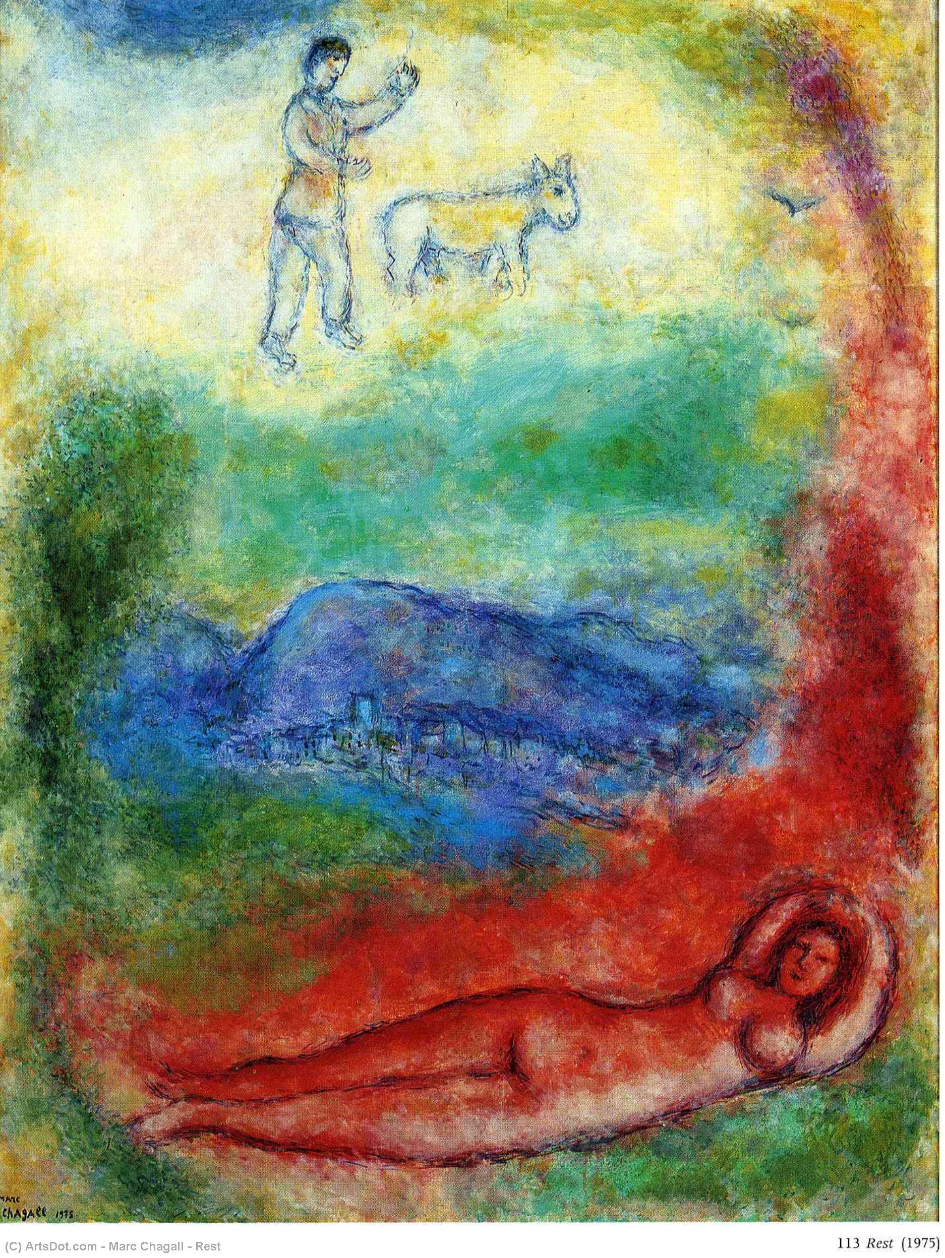 Riposo — Marc Chagall