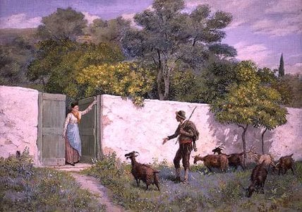 Randolph Caldecott - The Goatherd