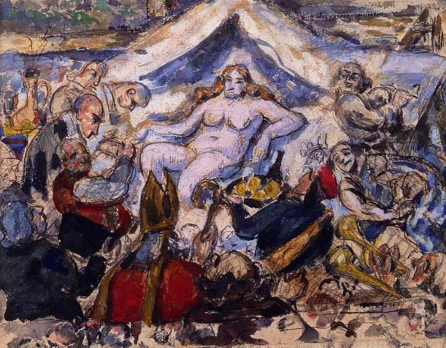 Paul Cézanne - The Eternal Woman (study)