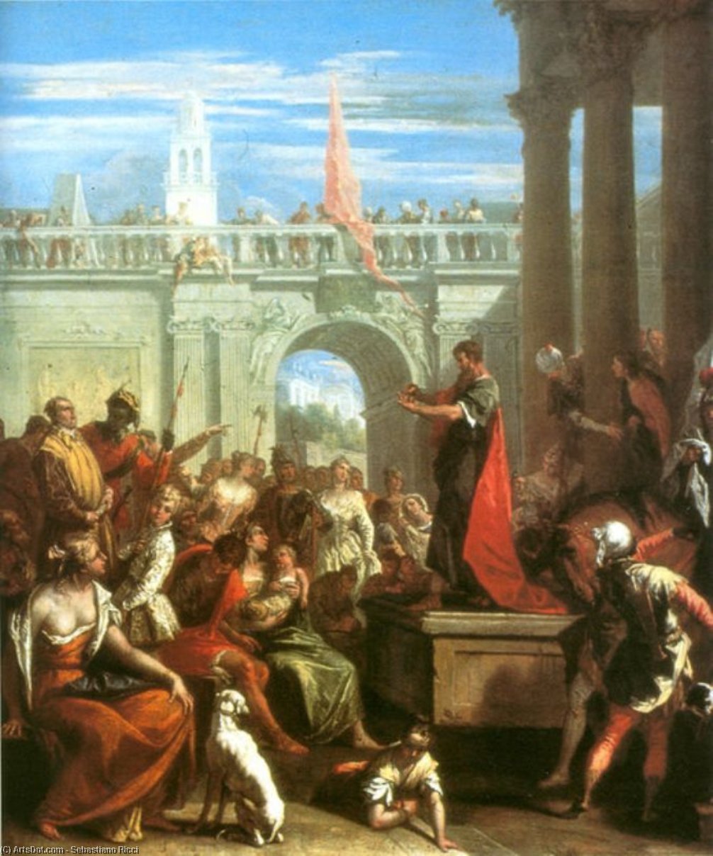 Prednáška Svätého Pavla — Sebastián Ricci