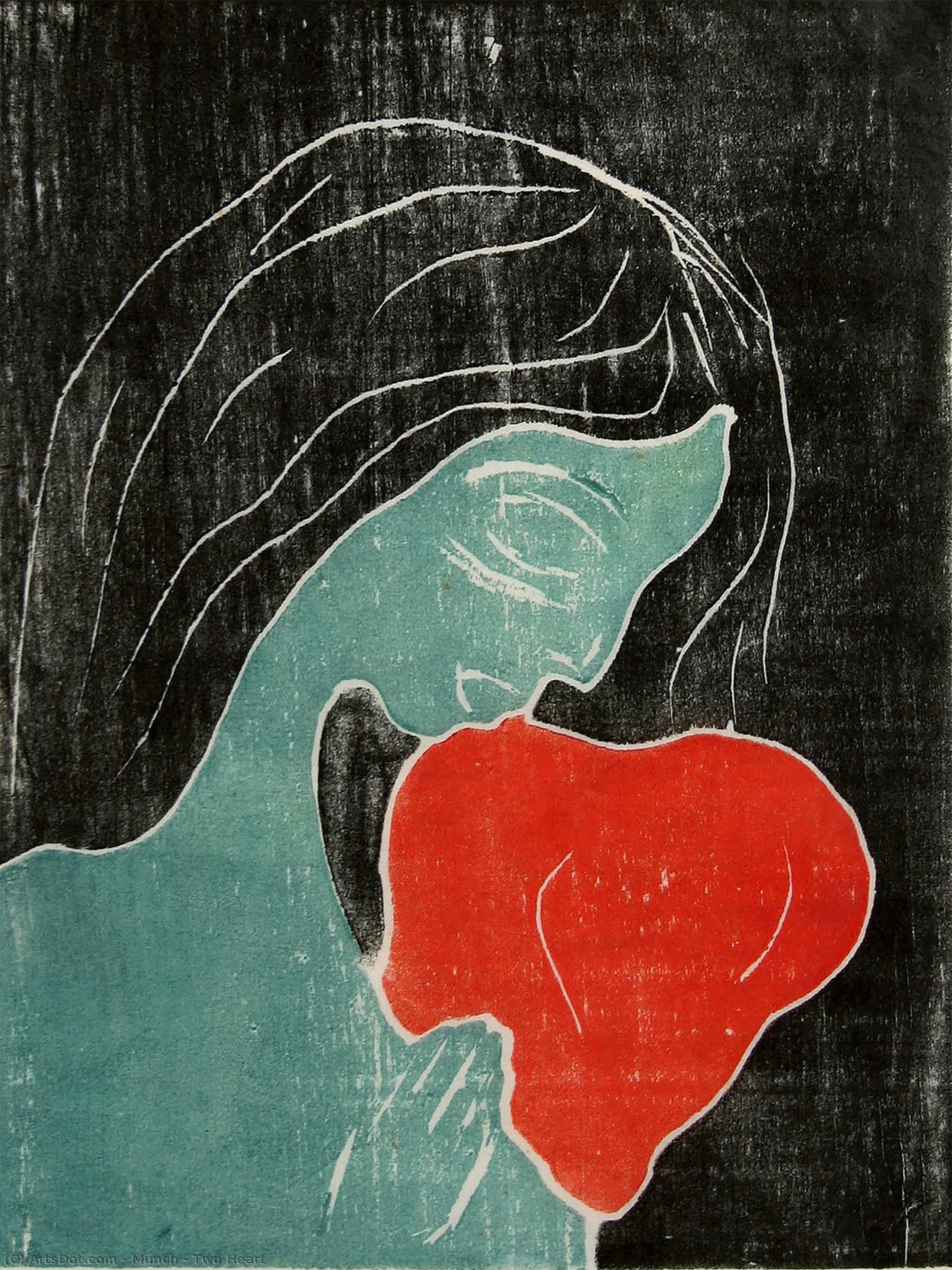 Edvard Munch - Two Heart