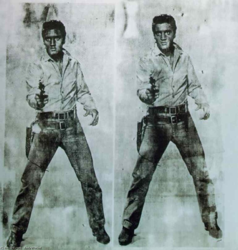 Andy Warhol - double elvis